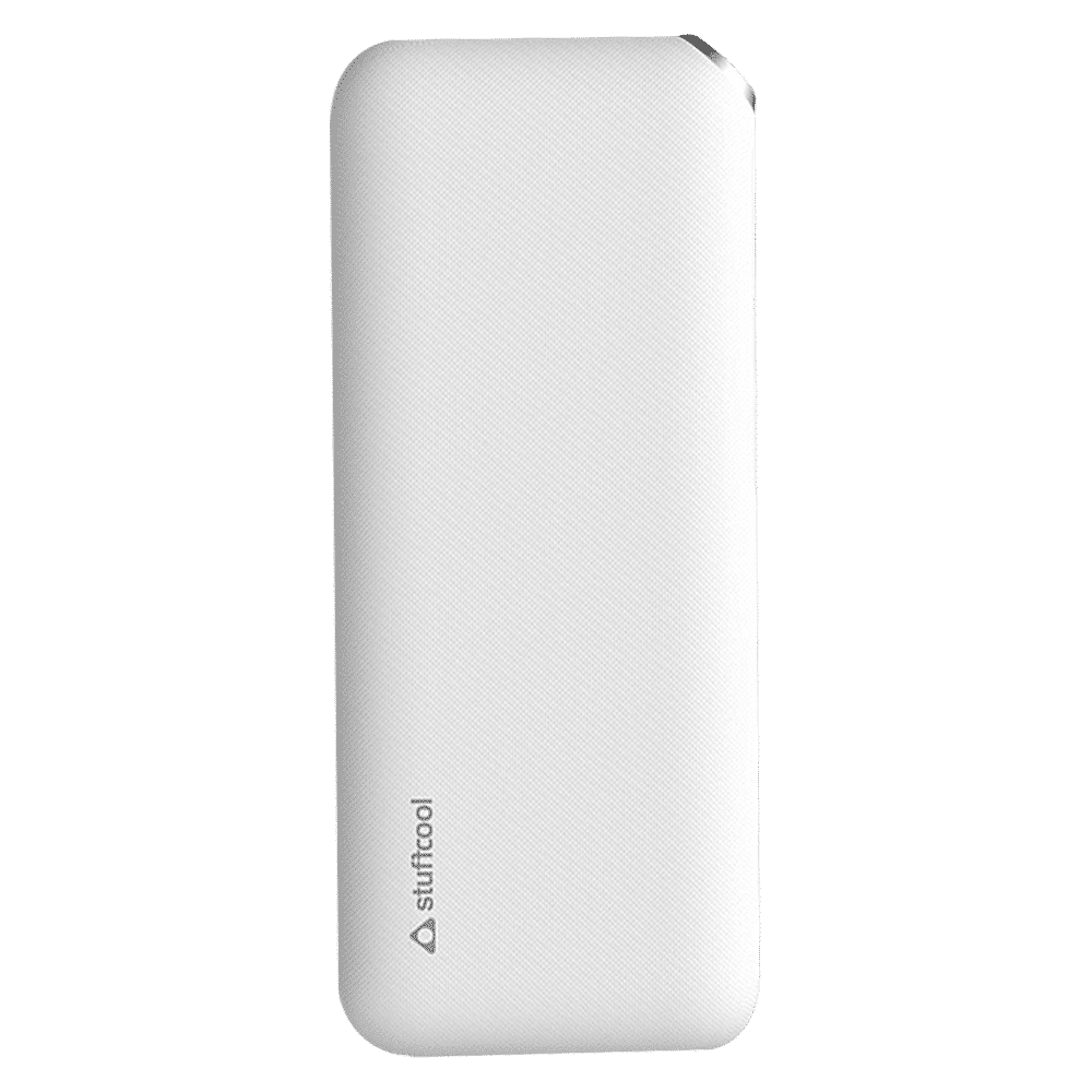 stuffcool PB-999 10000 mAh Power Bank (2 USB 2.0 Ports, Maximum Conversion Rate, White)_1