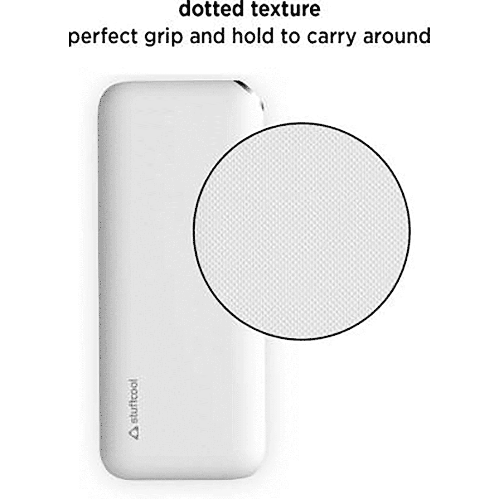 stuffcool PB-999 10000 mAh Power Bank (2 USB 2.0 Ports, Maximum Conversion Rate, White)_6