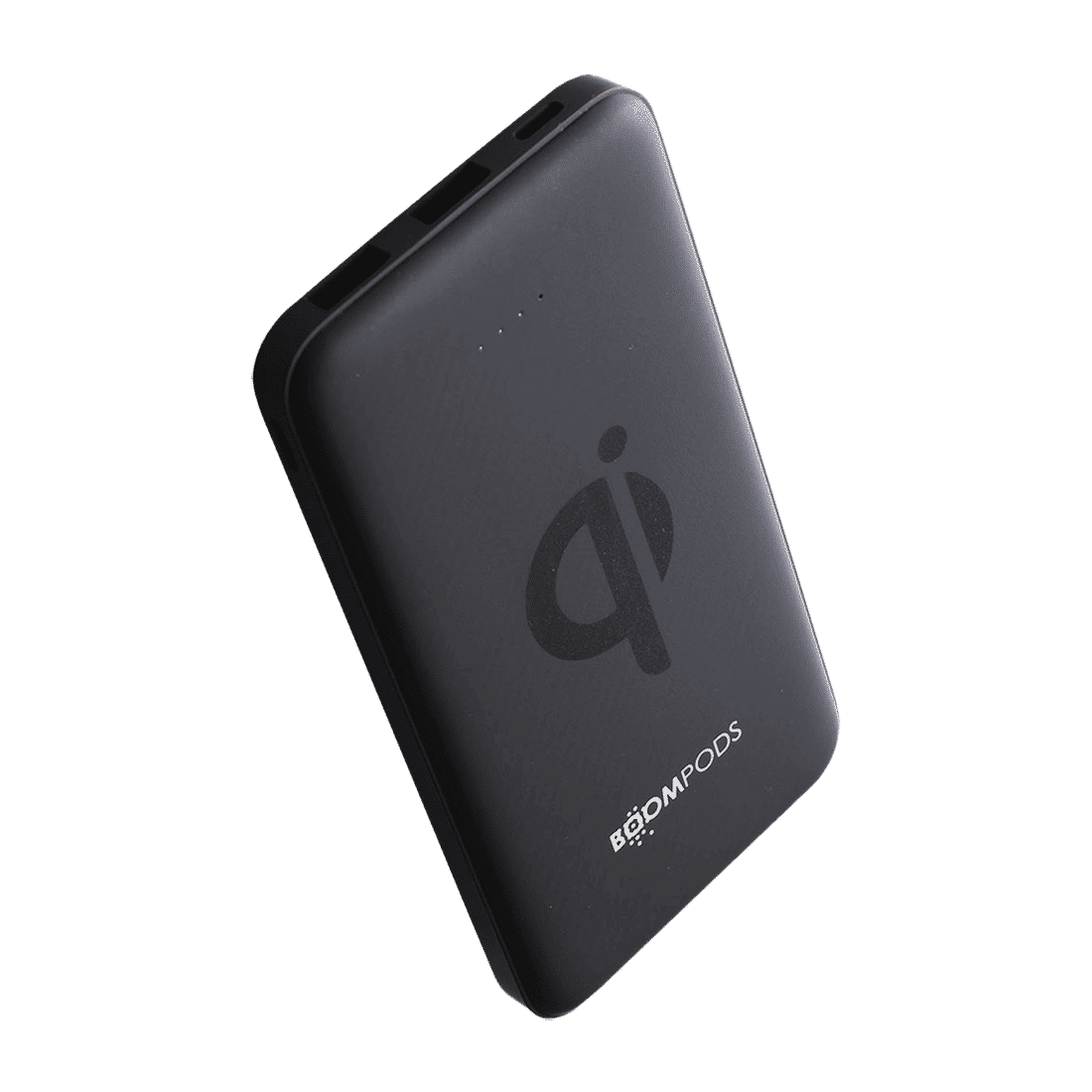 Boompods Powerboom Qi 10000 mAh Fast Charging Power Bank (1 Micro USB Type B, 1 Type C & 2 Type A Ports, Wireless Charging, Black)_4