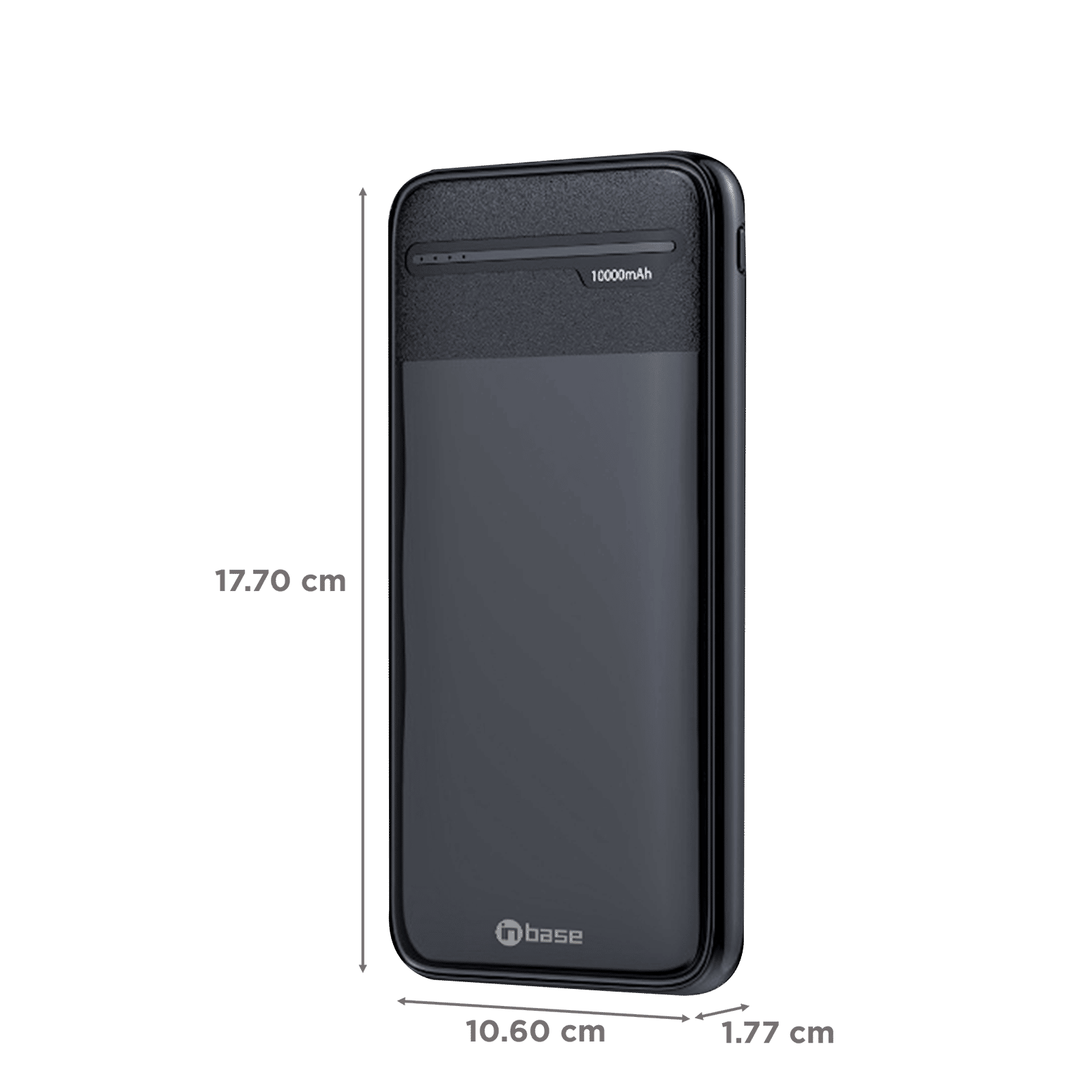 in base Atom 10000 mAh Fast Charging Power Bank (2 Type C Ports, High Quality Battery, Black)_2