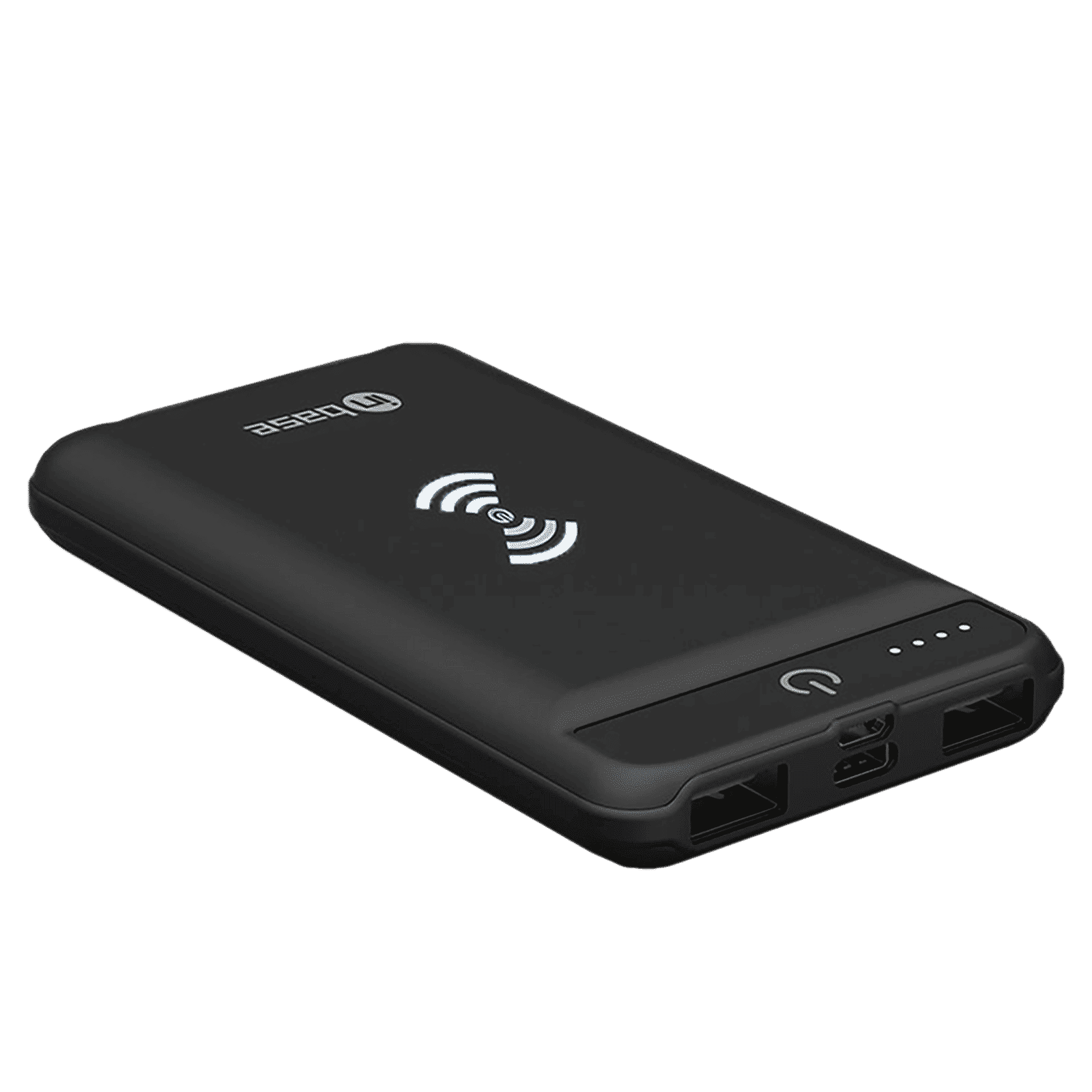 in base CHARGING 8000 mAh Power Bank (2 Type C Ports, Wireless Charging, Black)_4