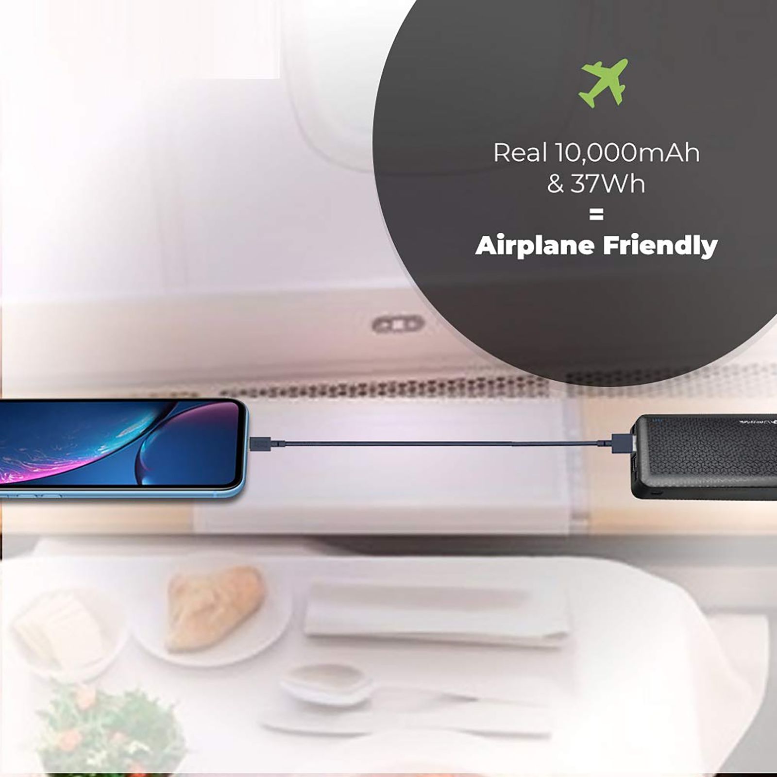 ultraprolink Boost10k 10000 mAh 10.2W Fast Charging Power Bank (6 Ports, LED Indicator, Black)_9