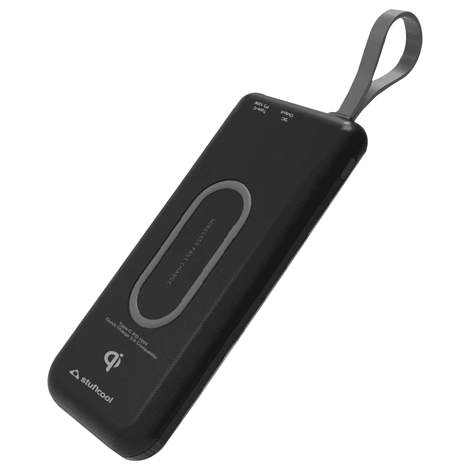 Stuffcool WB110 10000 mAh Powerbank (1 Port, LED Indicator, Black)_1