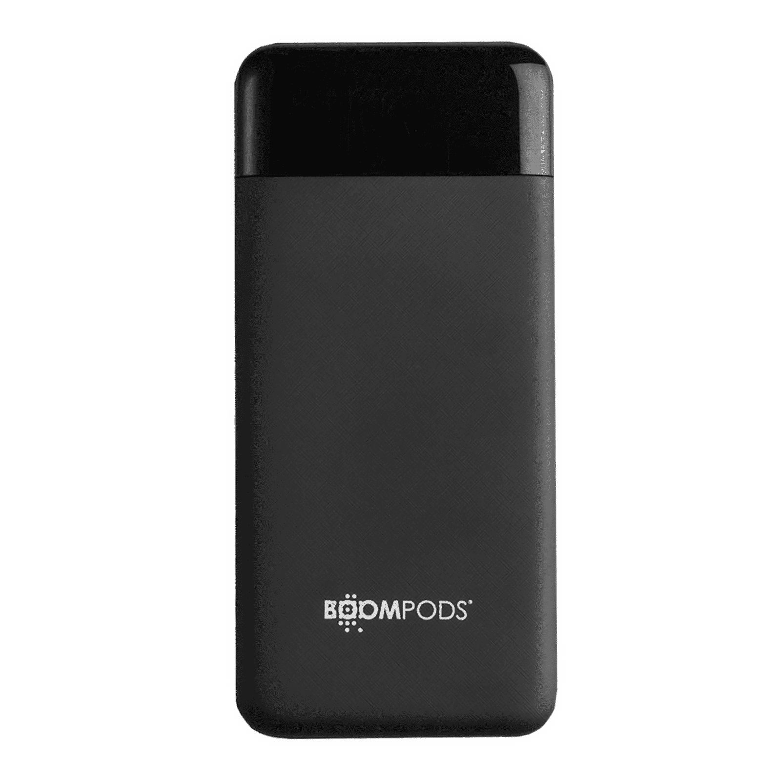 Boompods Powerboom 10000 mAh Fast Charging Power Bank (1 Micro USB Type B, 1 Type C & 2 Type A Ports, Digital Display Indicator, Black)_1