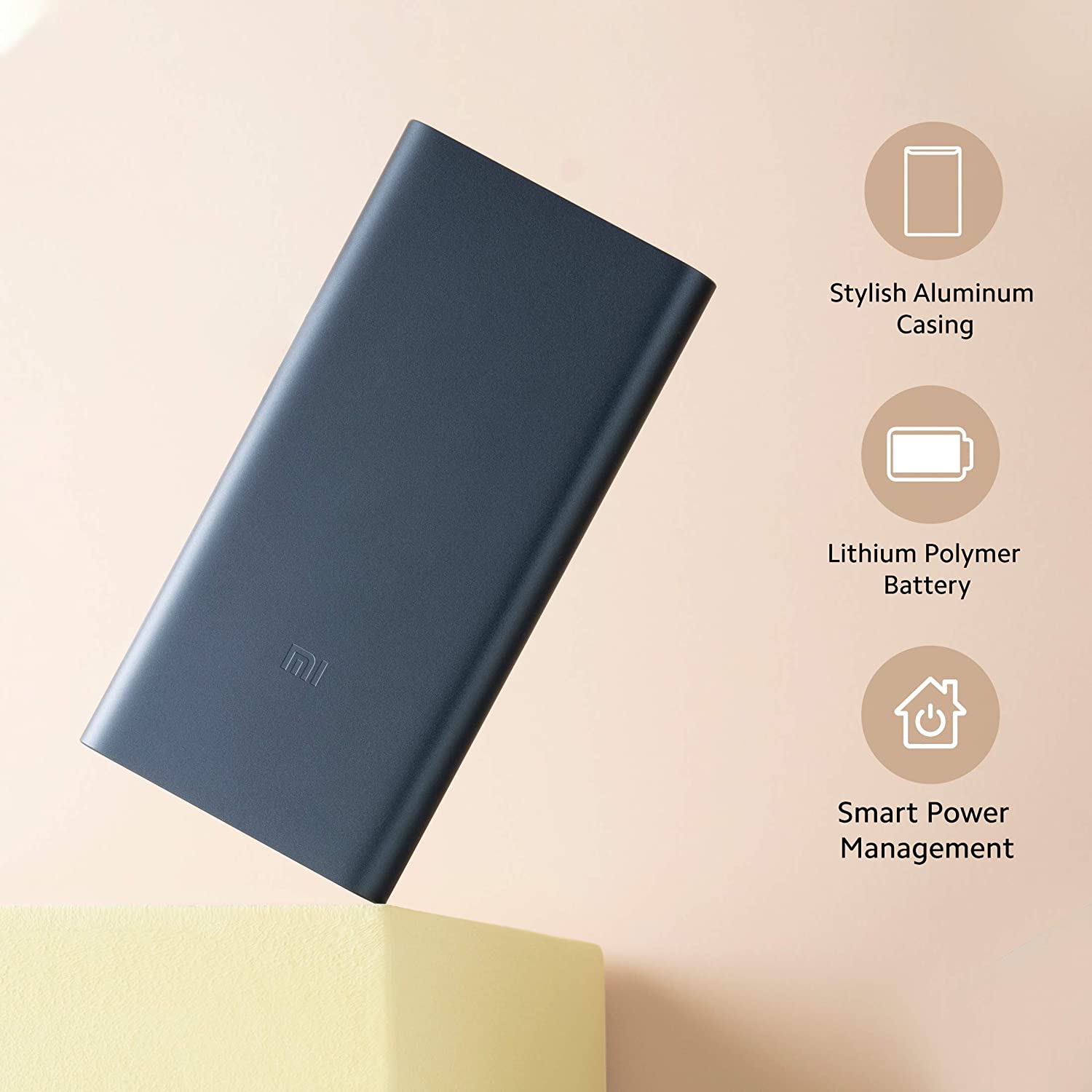 Mi 10000 mAh 18W Fast Charging Power Bank (1 Micro USB Type B, 1 Type C & 2 Type A Ports, Aluminium Casing, Two Way Fast Charging, Black)_8