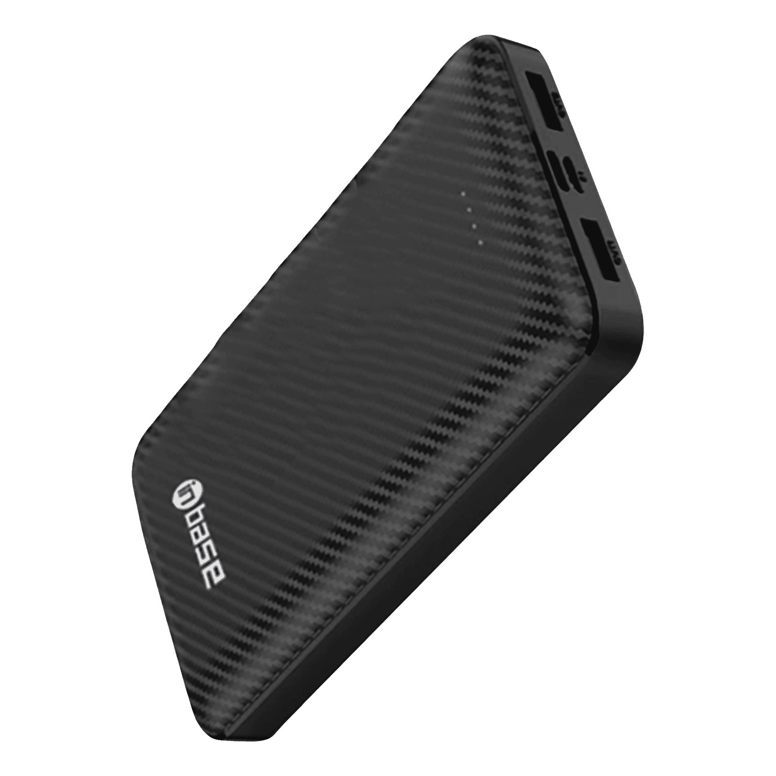 Inbase Fuel 10000 mAh Fast Charging Power Bank (1 Micro USB Type B, 1 Type C & 2 Type A Ports, LED Charging Indicator, Black)_5