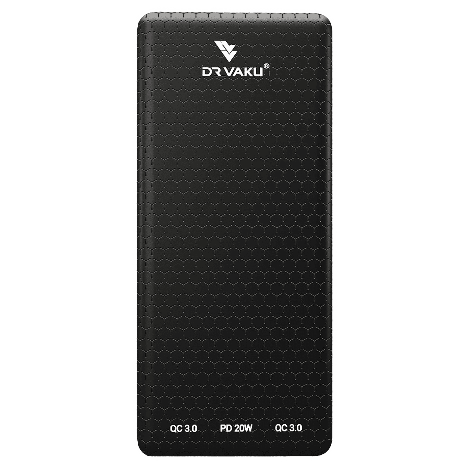 Vaku Carbon Series Magnus 10000 mAh Fast Charging Power Bank (1 Micro USB Type B, 1 Type C & 2 Type A Ports, Digital LED Indicator, Black) Vaku Carbon Series Magnus 10000 mAh Fast Charging Power Bank (1 Micro USB Type B, 1 Type C & 2 Type A Ports, Digital LED Indicator, Black)_1