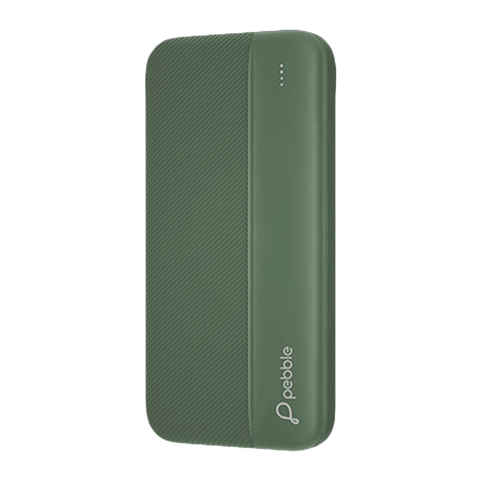 Pebble Volt Pro 10000 mAh Fast Charging Power Bank (1 Micro USB Type B, 1 Type C & 2 Type A Ports, Universal Compatibility, Military Green)_1