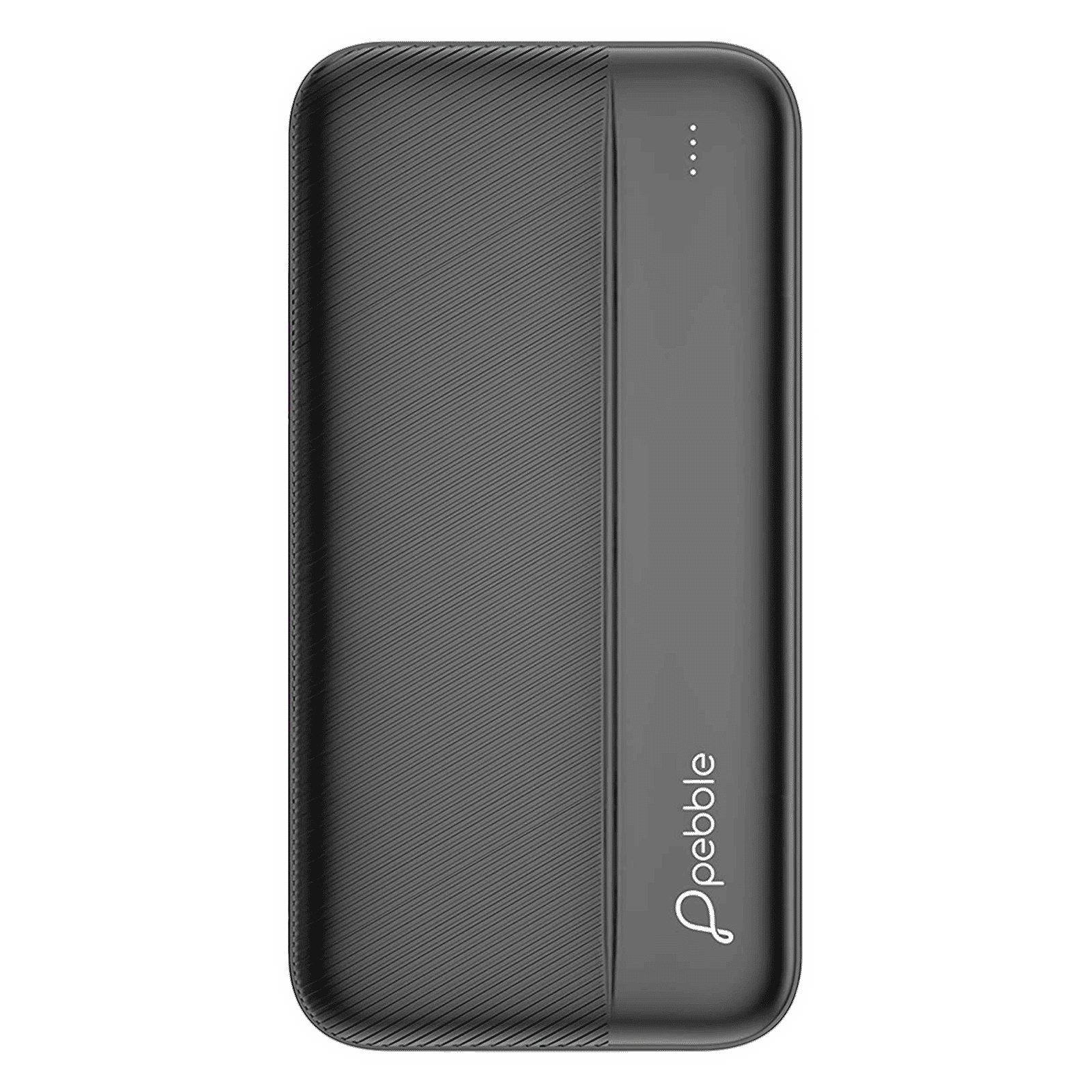 Pebble Volt Max 20000 mAh 12W Fast Charging Power Bank (1 Micro USB Type B, 1 Type C & 2 Type A Ports, Universal Compatibility, Midnight Black)_1
