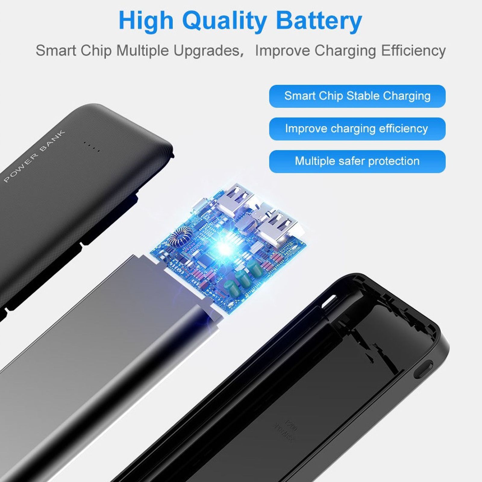 DETEL DI-20KT Atom 20000 mAh Power Bank (2 Type C Ports, High Quality Battery, Black) DETEL DI-20KT Atom 20000 mAh Power Bank (2 Type C Ports, High Quality Battery, Black)_5