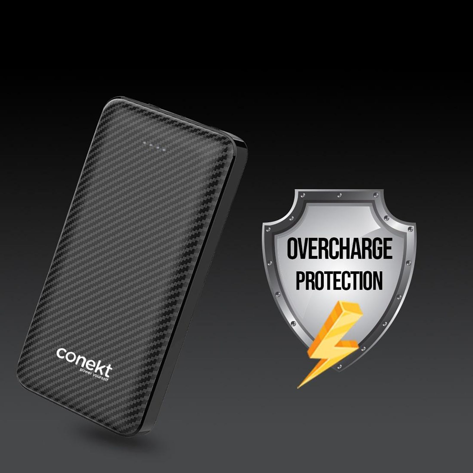 conekt Zeal Proton Pro 10000 mAh Fast Charging Power Bank (1 Micro USB Type B, 1 Type C & 2 Type A Ports, ABS Casing, LED Charging Indicator, Black) conekt Zeal Proton Pro 10000 mAh Fast Charging Power Bank (1 Micro USB Type B, 1 Type C & 2 Type A Ports, ABS Casing, LED Charging Indicator, Black)_6