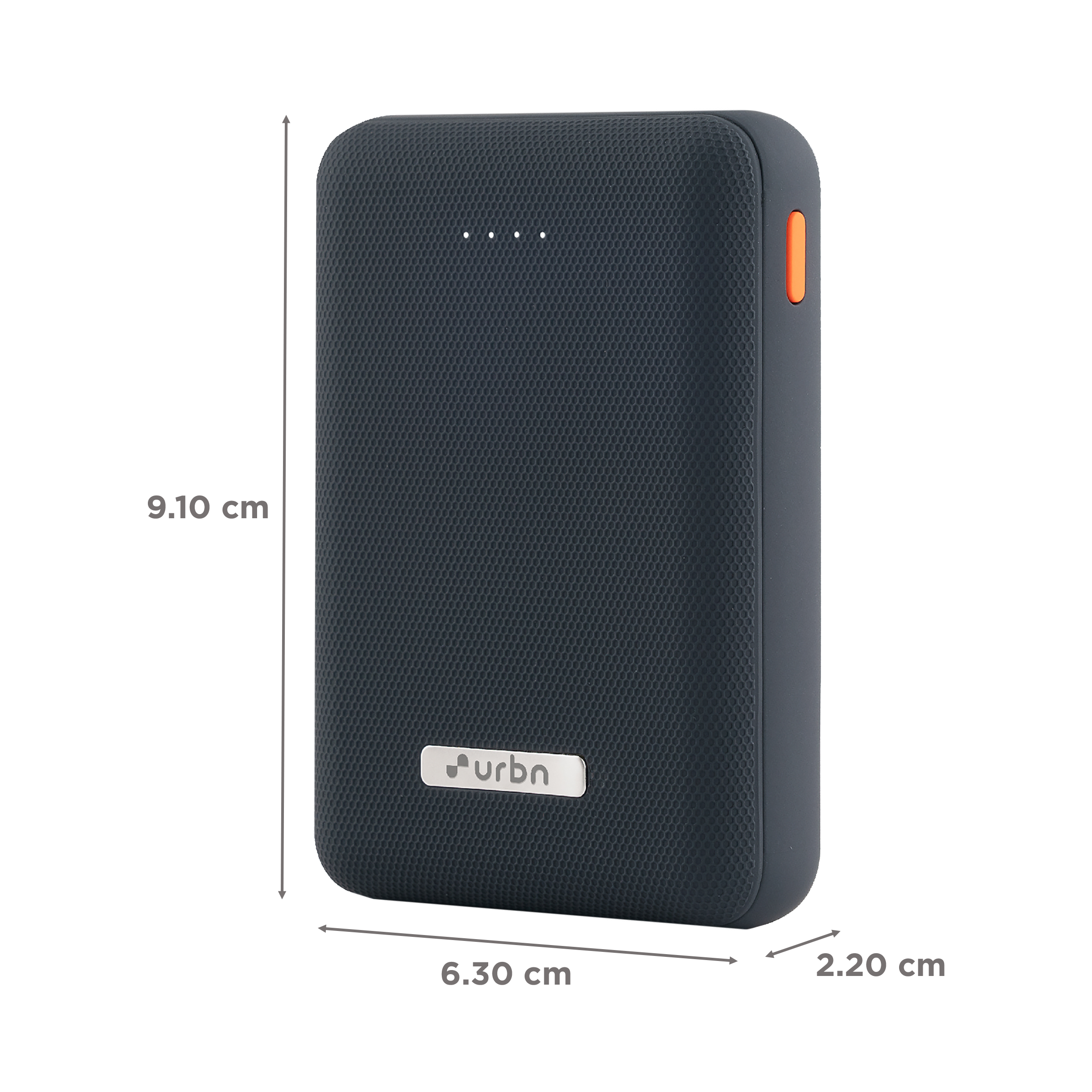 urbn 10000 mAh 12W Fast Charging Power Bank (1 Micro USB Type B, 1 Type C & 2 Type A Ports, Ultra Compact Casing, LED Charging Indicator, Blue) urbn 10000 mAh 12W Fast Charging Power Bank (1 Micro USB Type B, 1 Type C & 2 Type A Ports, Ultra Compact Casing, LED Charging Indicator, Blue)_2