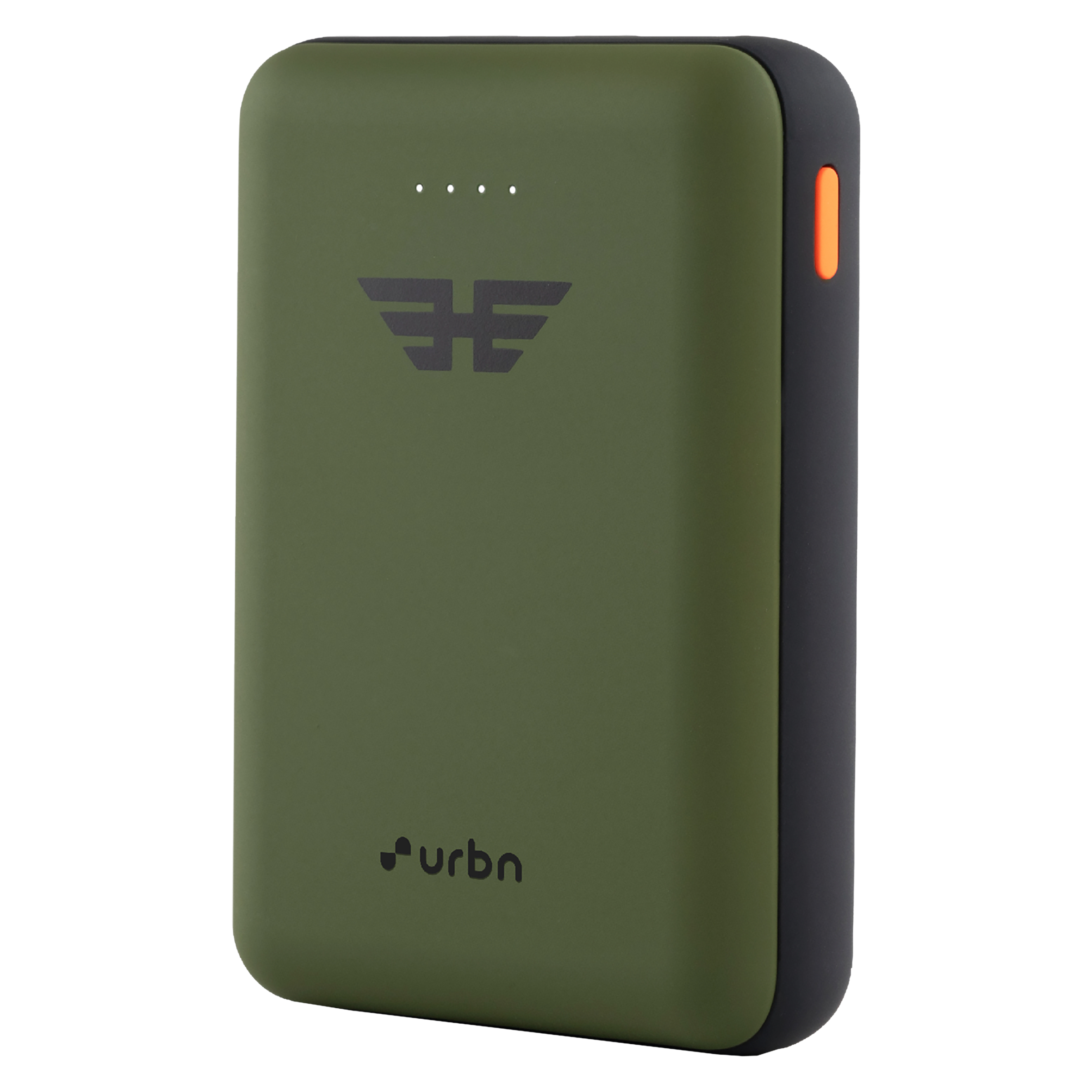 urbn 10000 mAh 12W Fast Charging Power Bank (1 Micro USB Type B, 1 Type C & 2 Type A Ports, Ultra Compact Casing, LED Charging Indicator, Camo)_1