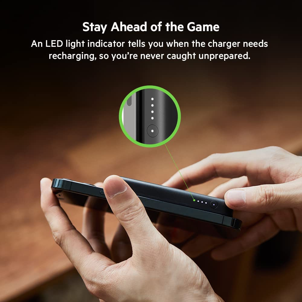 belkin BoostCharge 2500 mAh 5W Power Bank (1 Type C Port, Compatible with MagSafe, Black)_6