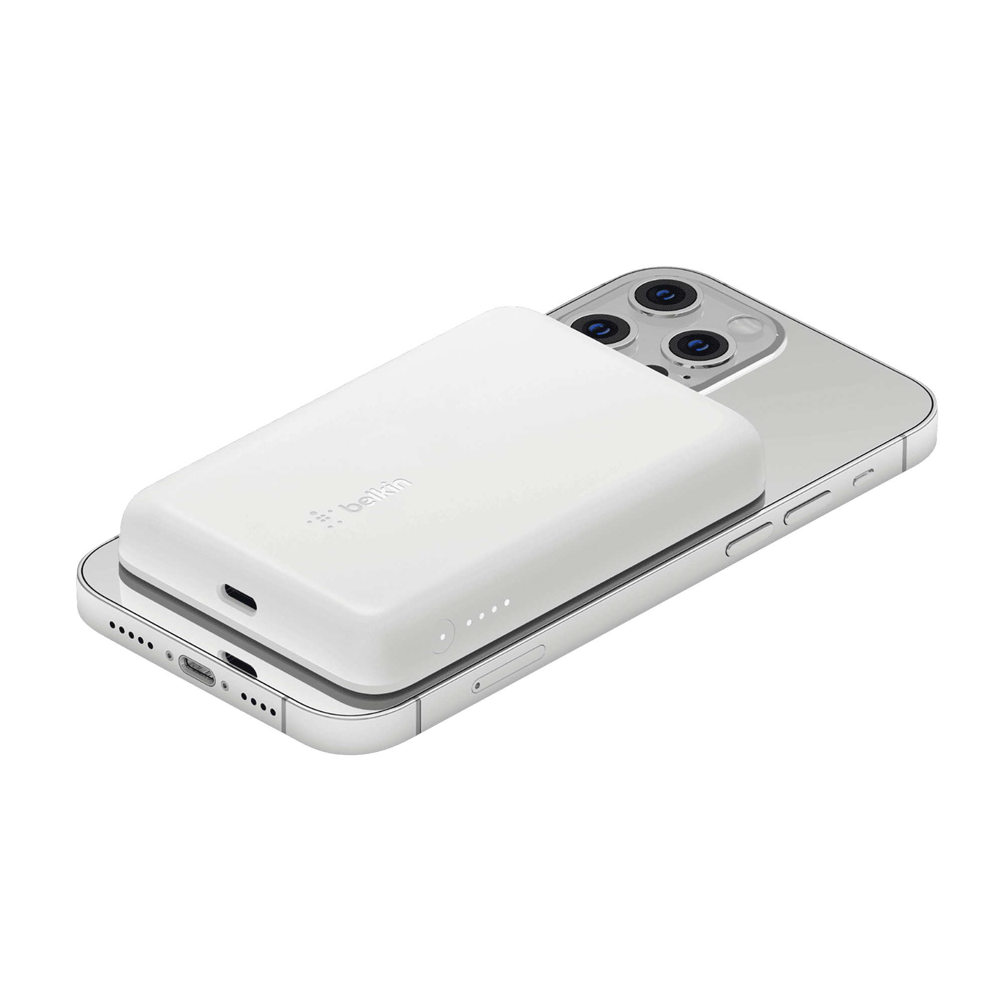 belkin BoostCharge 2500 mAh 5W Power Bank (1 Type C Port, Compatible with MagSafe, White)_10