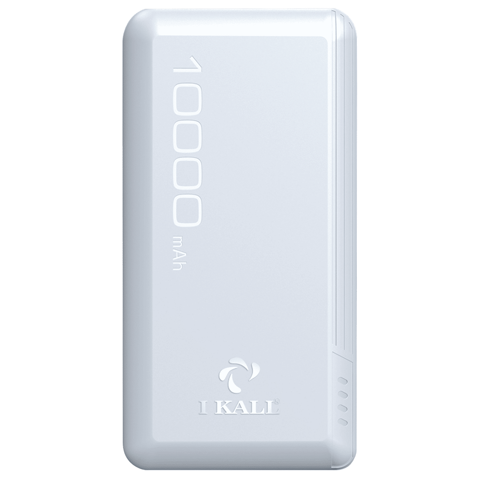 I KALL 10000 mAh 10W Fast Charging Power Bank (1 Micro USB, 1 Type C & 2 Type A Ports, Dual Output, White)_1