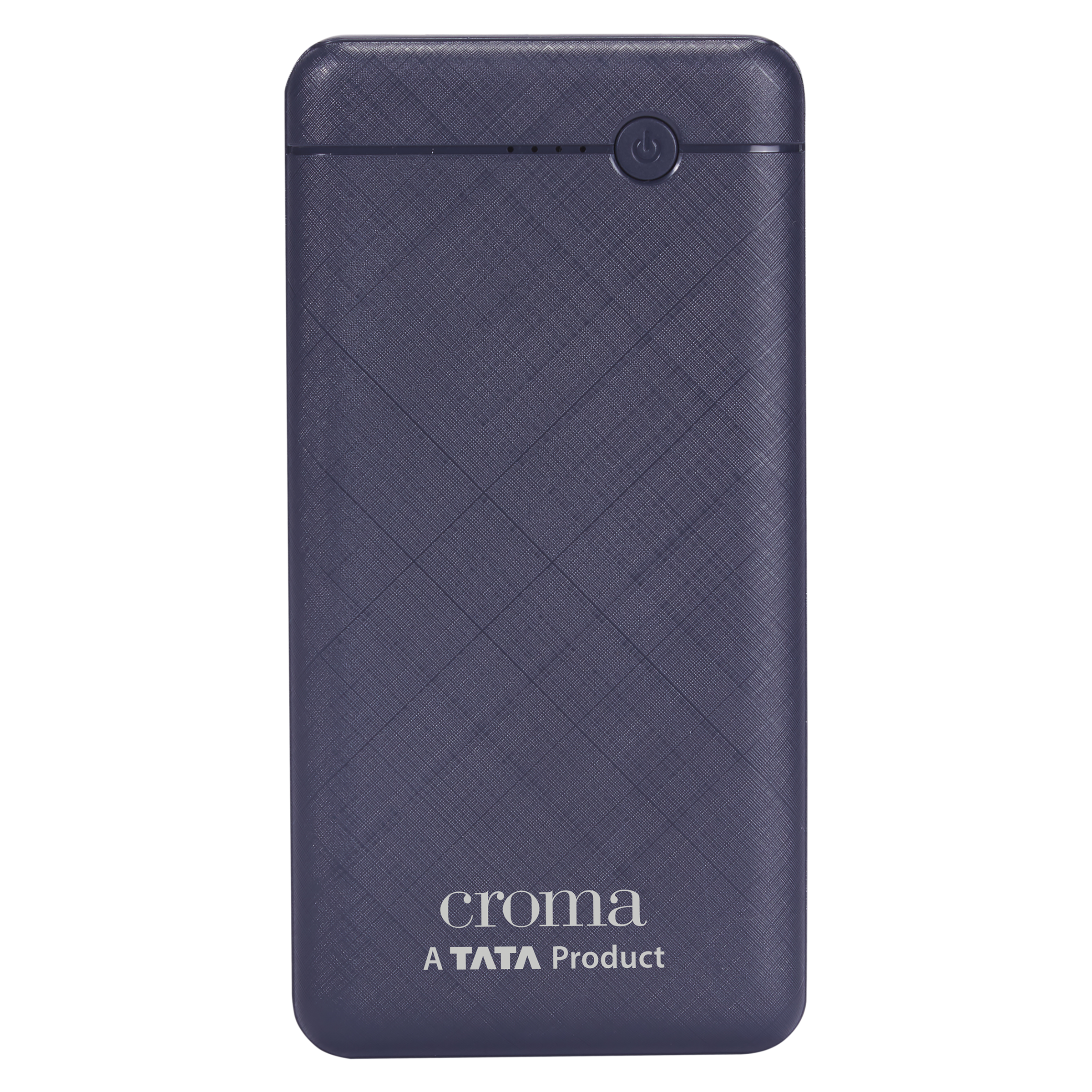 Croma 10000 mAh 12W Fast Charging Power Bank (1 Micro USB Type B, 1 Type C & 2 Type A Ports, Short Circuit Protection, Blue) Croma 10000 mAh 12W Fast Charging Power Bank (1 Micro USB Type B, 1 Type C & 2 Type A Ports, Short Circuit Protection, Blue)_1