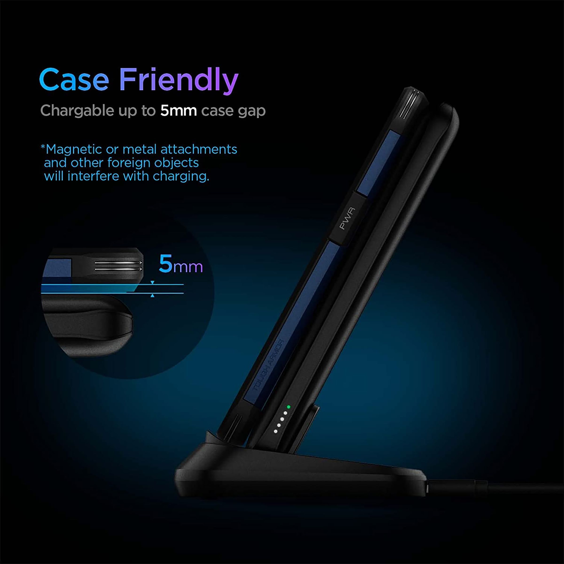 Spigen 10000 mAh 20W Fast Charging Power Bank (1 Type A & 1 Type C Ports, Wireless Charging, Black)_6