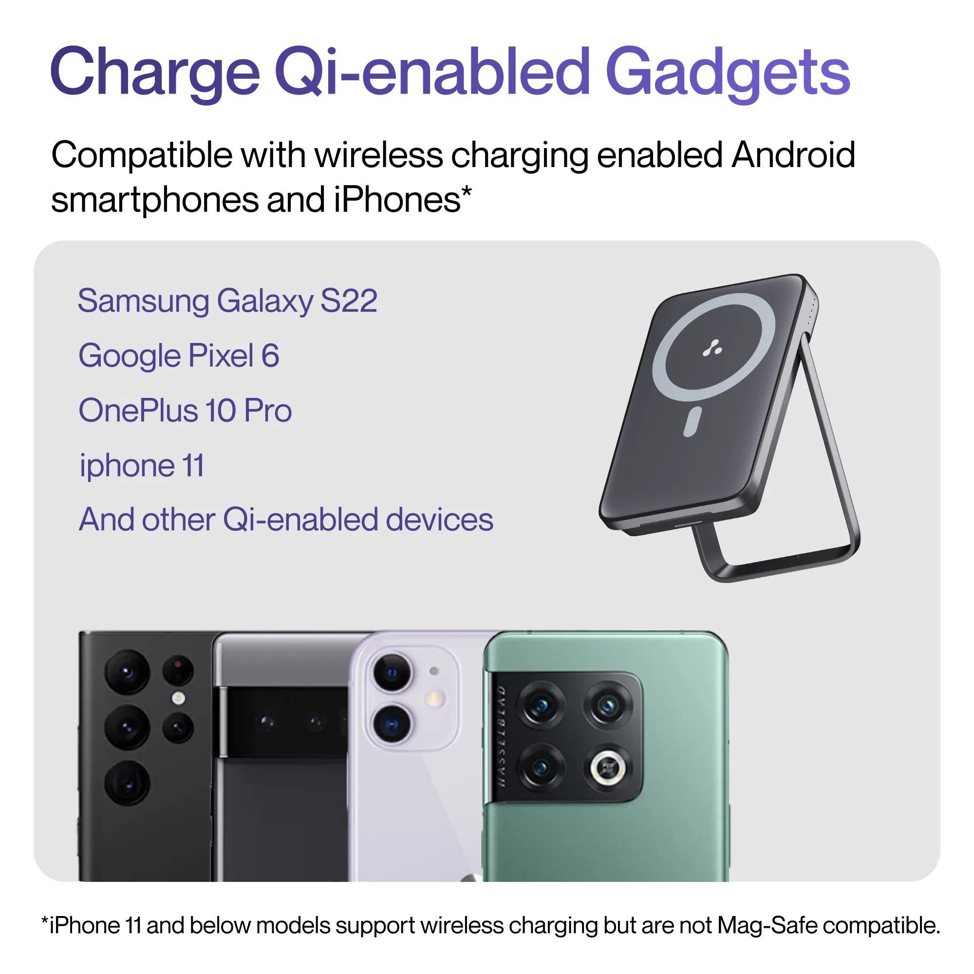 ambrane AeroSync PB 10 10000 mAh 15W Fast Charging Power Bank (1 Type A & 1 Type C Ports, Wireless Charging, Black)_4