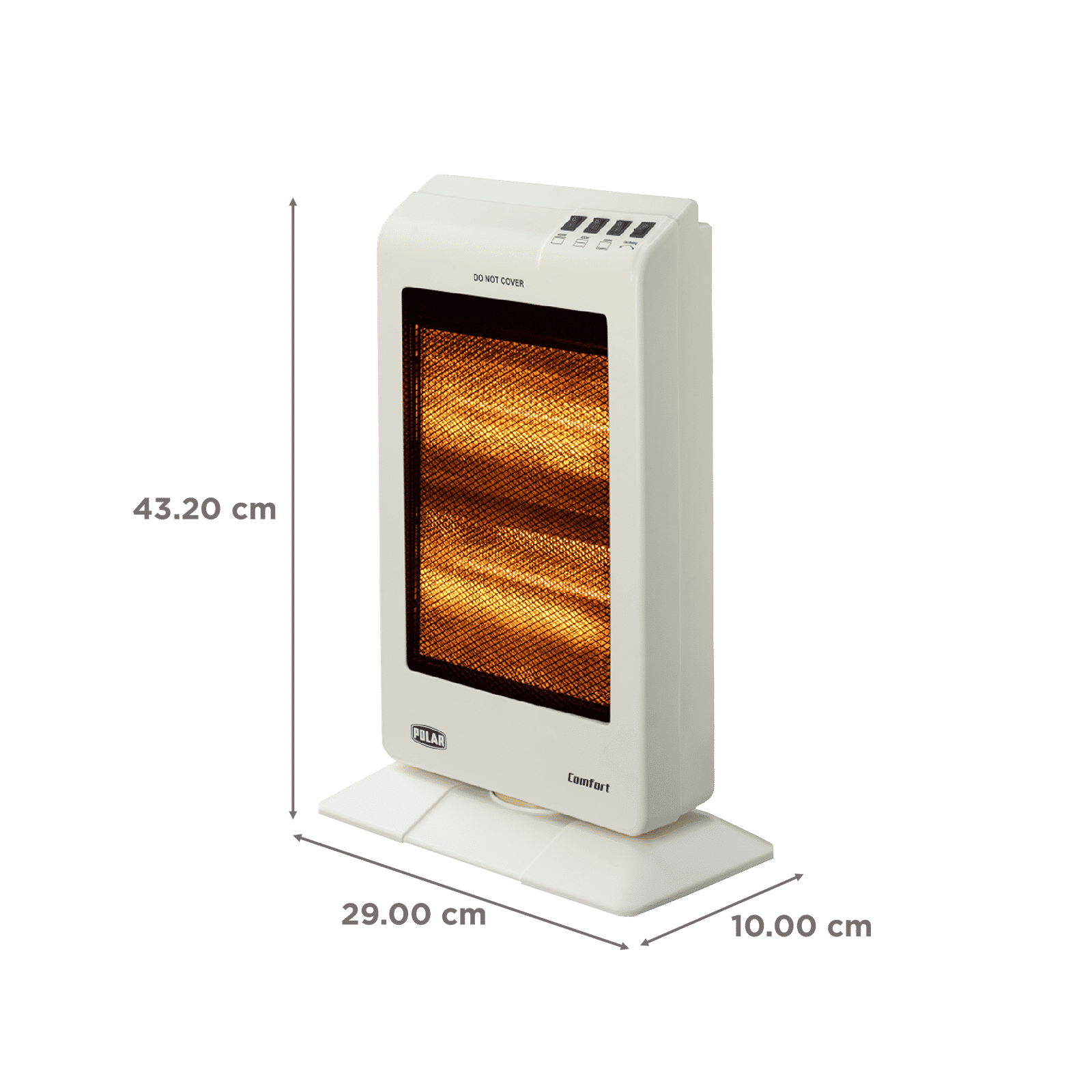 POLAR Comfort 1200W Halogen Room Heater with Tip Over Safety Switch (Wide Angle Oscillation POLAR Comfort 1200W Halogen Room Heater with Tip Over Safety Switch (Wide Angle Oscillation_2