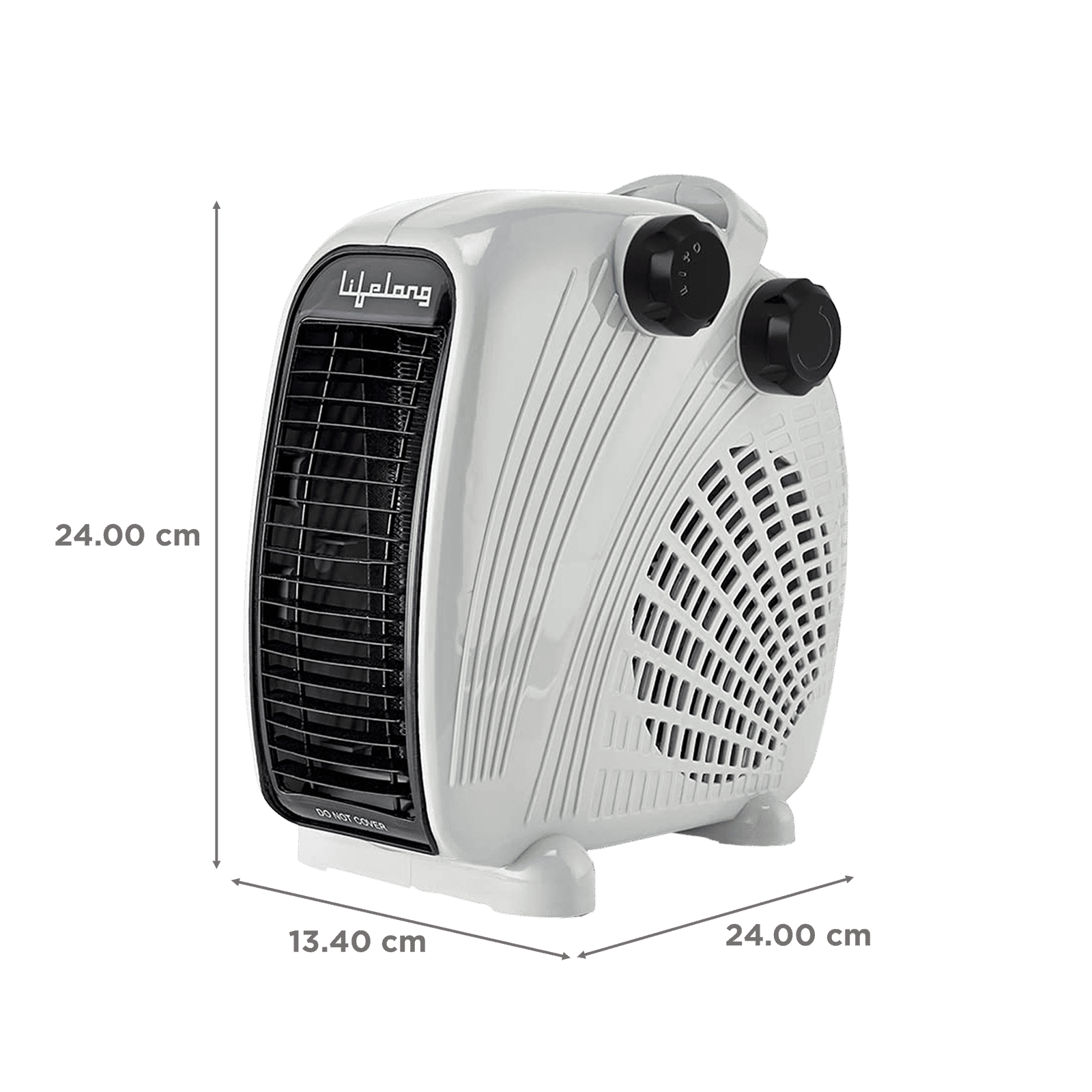 Lifelong Flare-X 2000W Fan Room Heater with Adjustable Thermostat (Noiseless Operation_2