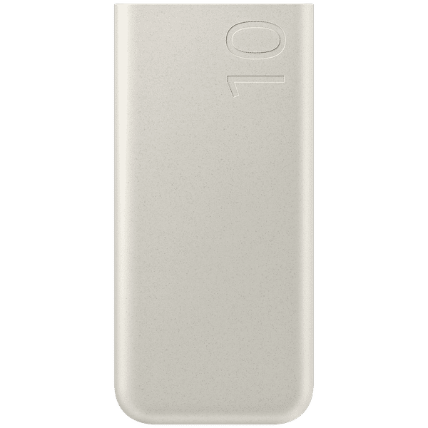 SAMSUNG 10000 mAh 25W Fast Charging Power Bank (2 Type C Ports, Energy Boost, Beige)_1