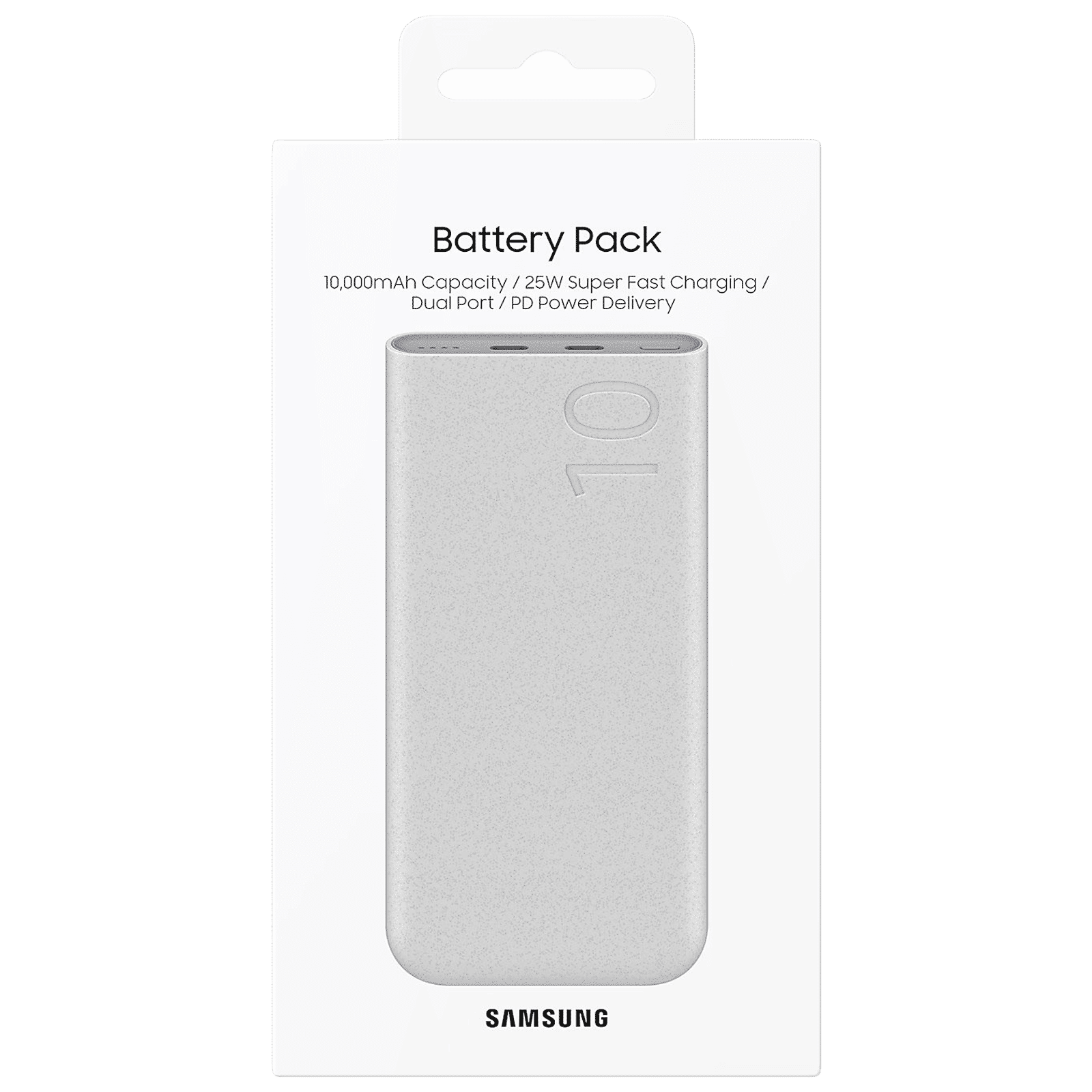SAMSUNG 10000 mAh 25W Fast Charging Power Bank (2 Type C Ports, Energy Boost, Beige)_6