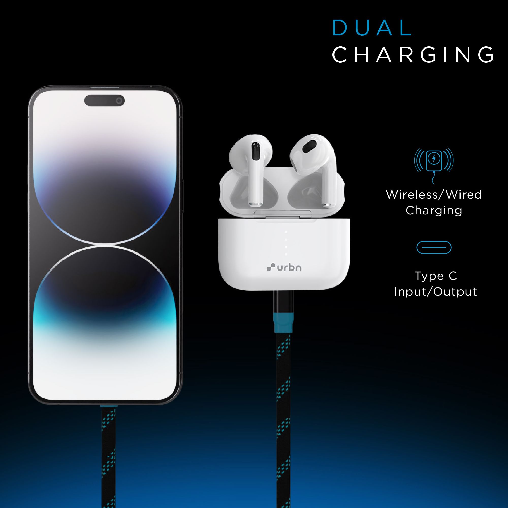 urbn UPR050_BE 5000 mAh 15W Power Bank (1 Type C Port, Black) urbn UPR050_BE 5000 mAh 15W Power Bank (1 Type C Port, Black)_12