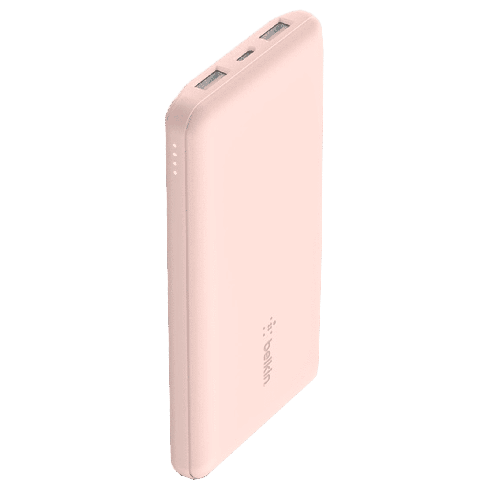 belkin Boost Charge 10000 mAh 15W Power Bank (1 Type C & 2 Type A Ports, LED Charging Indicator, Rose Gold) belkin Boost Charge 10000 mAh 15W Power Bank (1 Type C & 2 Type A Ports, LED Charging Indicator, Rose Gold)_5