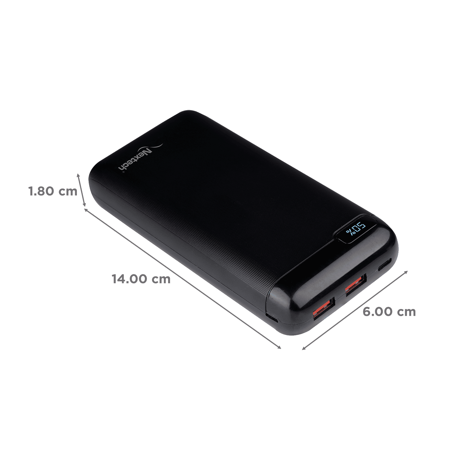 Nextech Astro 20000 mAh Power Bank (1 PD & 2 QC USB Ports, IC Controlled Circuit, Black) Nextech Astro 20000 mAh Power Bank (1 PD & 2 QC USB Ports, IC Controlled Circuit, Black)_2
