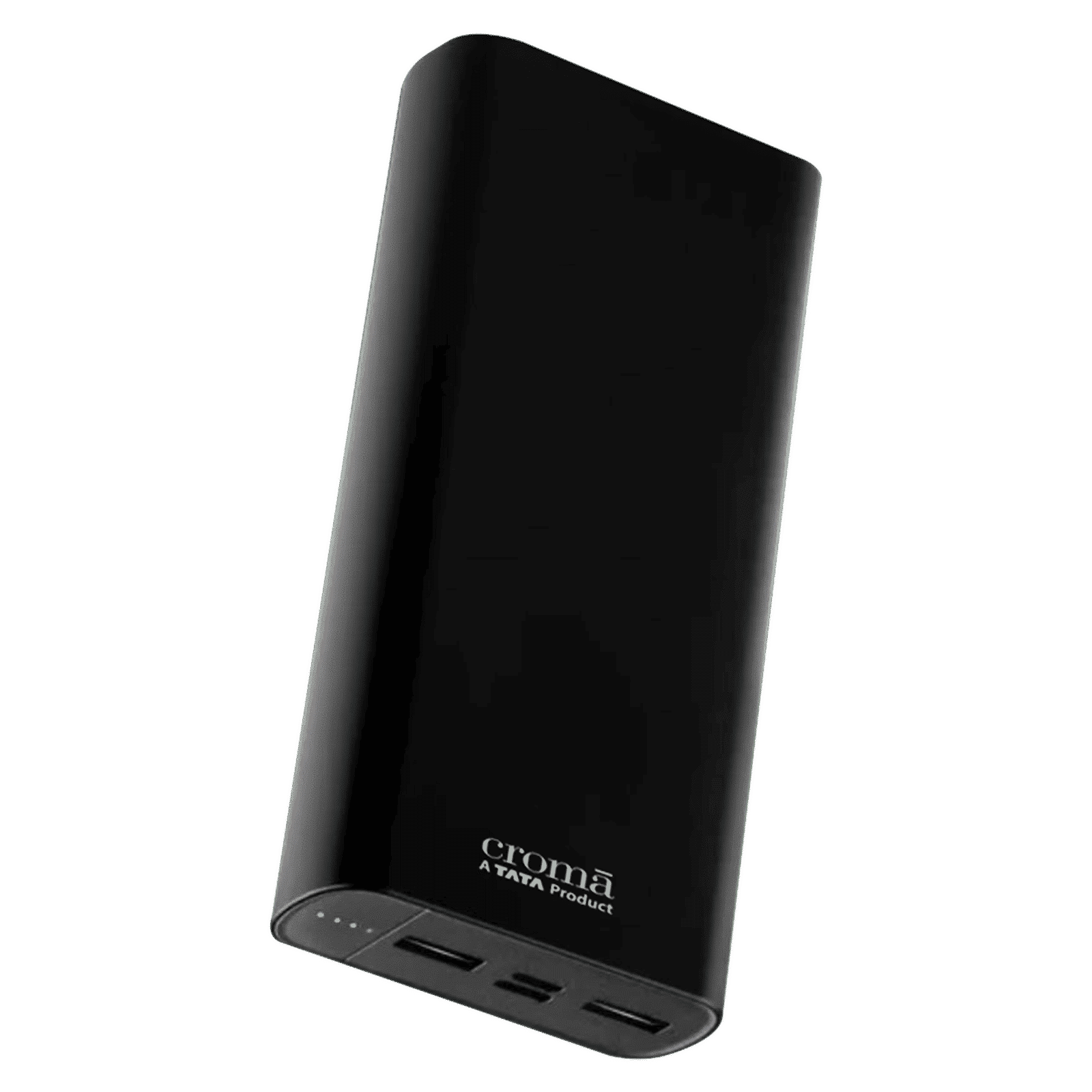 Croma 20000 mAh 22.5W Fast Charging Power Bank (2 Type A, 1 PD Type C & 1 Micro USB Port, Aluminium Casing, Apple Compatible, Black)_12