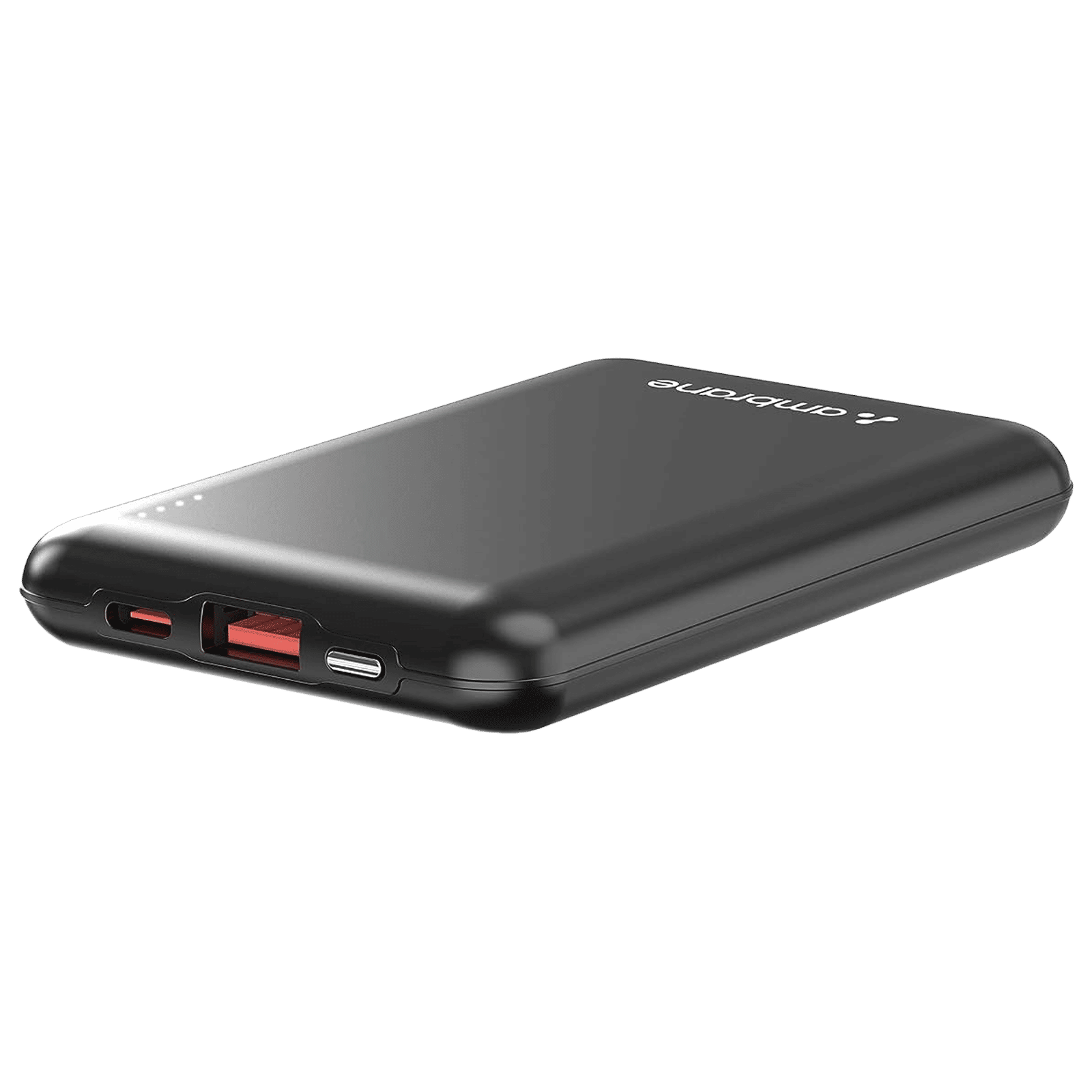 ambrane Powerlit 10000 mAh 22.5W Fast Charging Power Bank (1 Type A and 1 Type C Ports, Dual BoostedSpeed Output, Black) ambrane Powerlit 10000 mAh 22.5W Fast Charging Power Bank (1 Type A and 1 Type C Ports, Dual BoostedSpeed Output, Black)_1