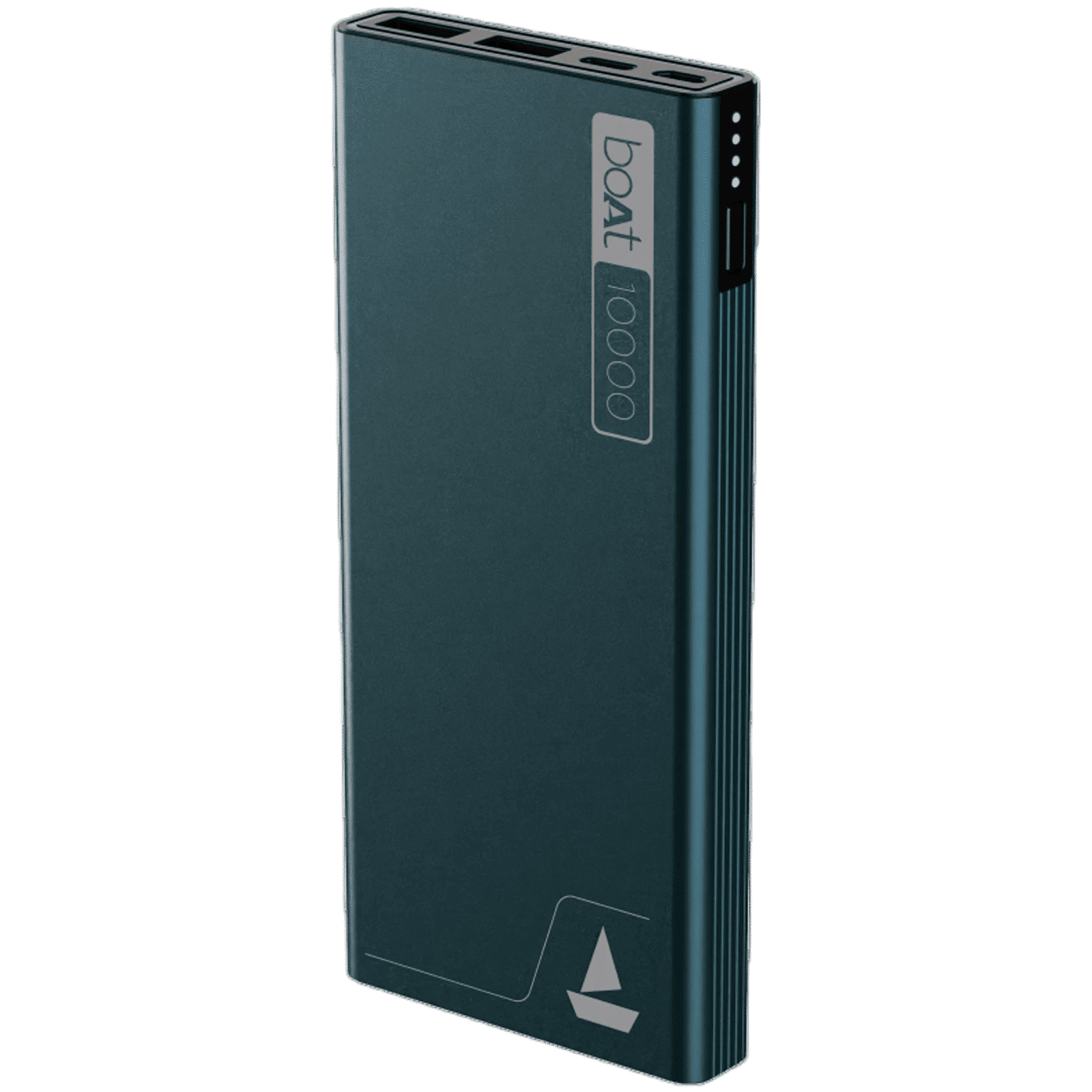 boAt Energyshroom PB300 10000 mAh 22.5W Fast Charging Power Bank (2 Type A, 1 Micro USB & 1 Type C Ports, Sleek Aluminium Casing, LED Indicators, Steel Blue)_1