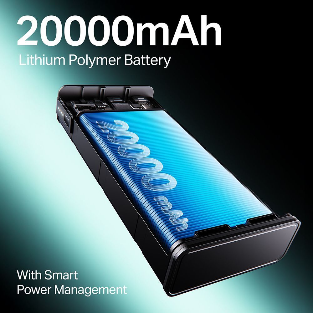 boAt Energyshroom PB400 20000 mAh 22.5W Fast Charging Power Bank (2 Type A, 1 Micro USB & 1 Type C Ports, Sleek Aluminium Casing, Battery Discharge Protection, Steel Blue)_10
