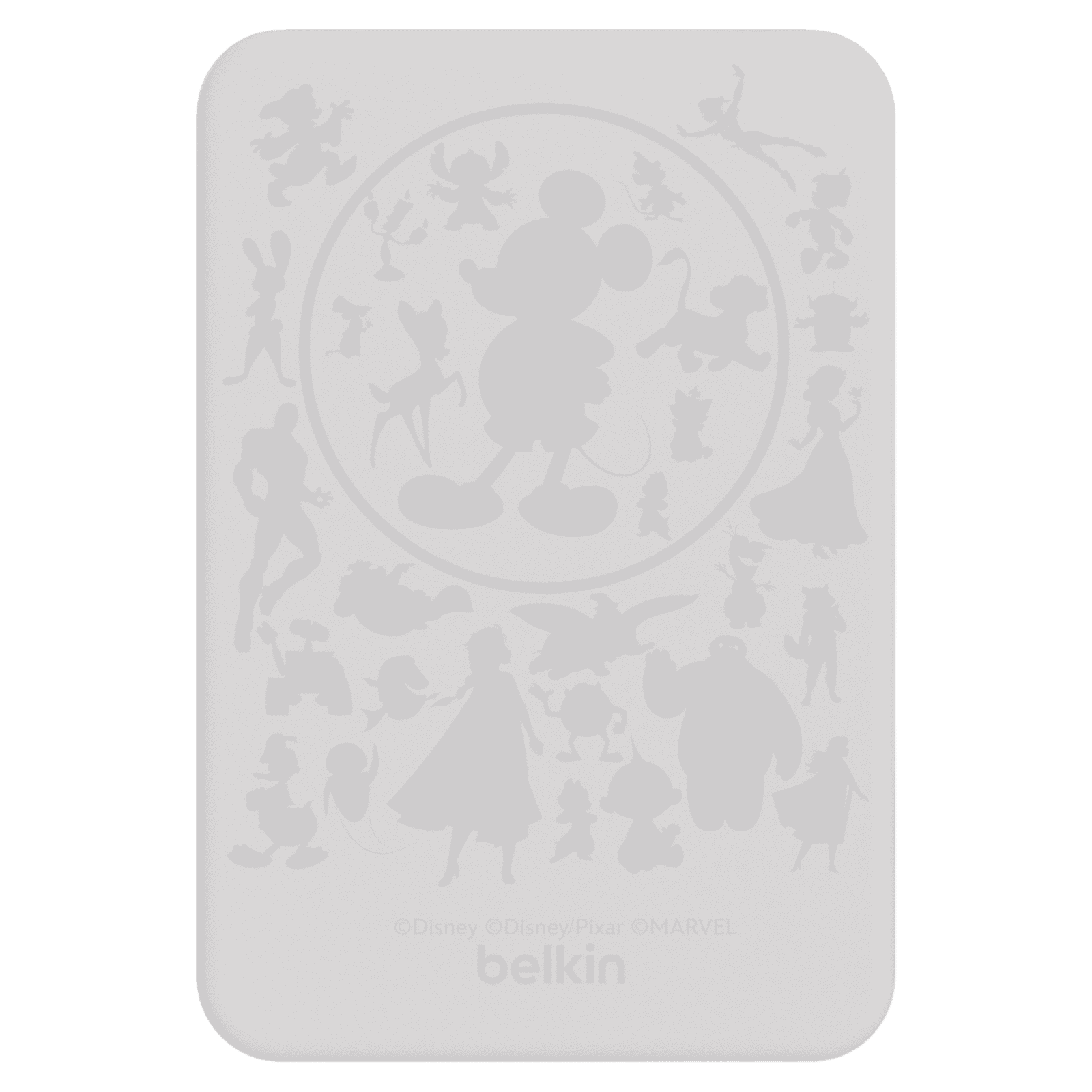 belkin D100 Mickey 5000 mAh 7.5W Fast Charging Power Bank (1 USB Type C Port, Overcharge Protection, Silver)_4