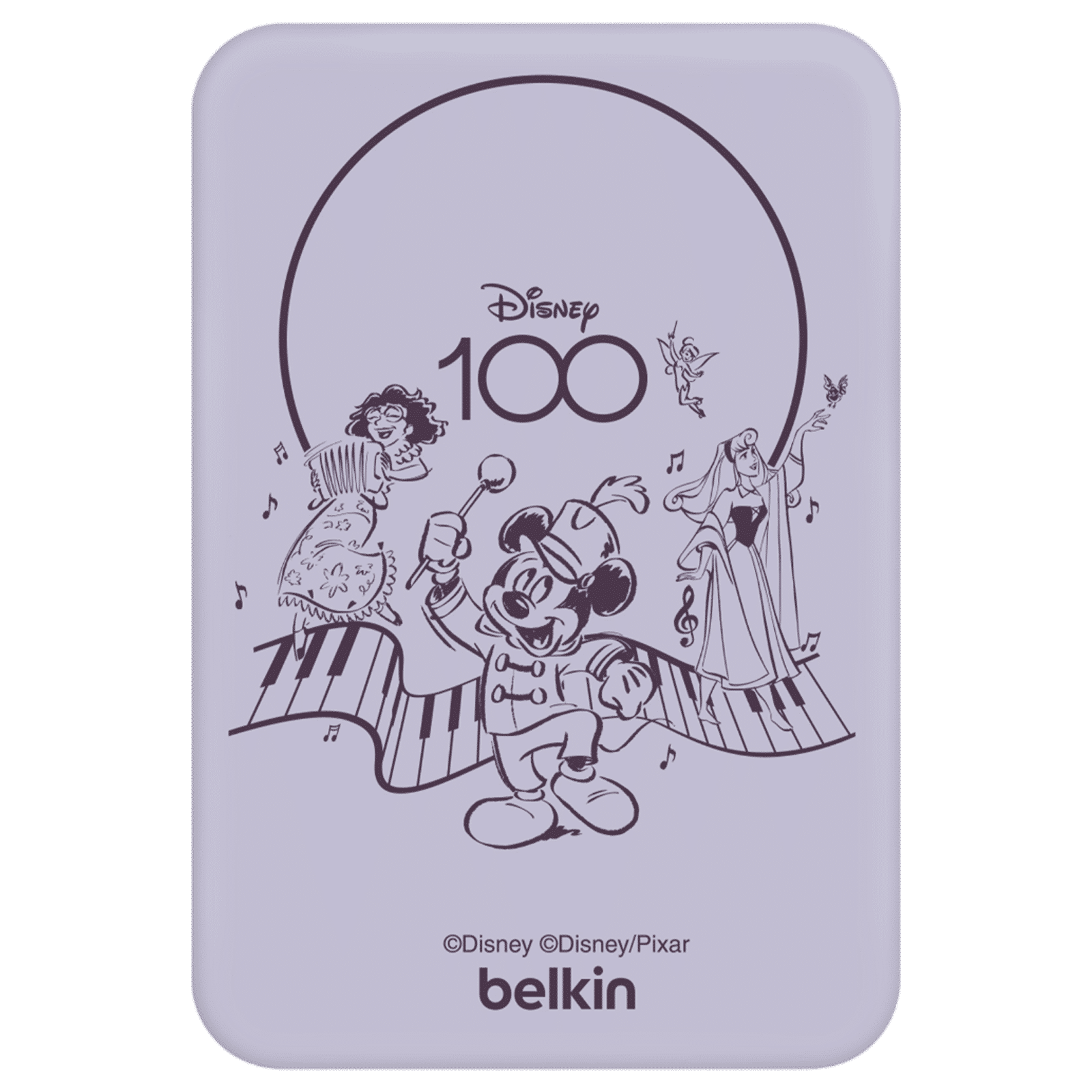 belkin D100 Musical 5000 mAh 7.5W Fast Charging Power Bank (1 USB Type C Port, Overcharge Protection, Red)_4