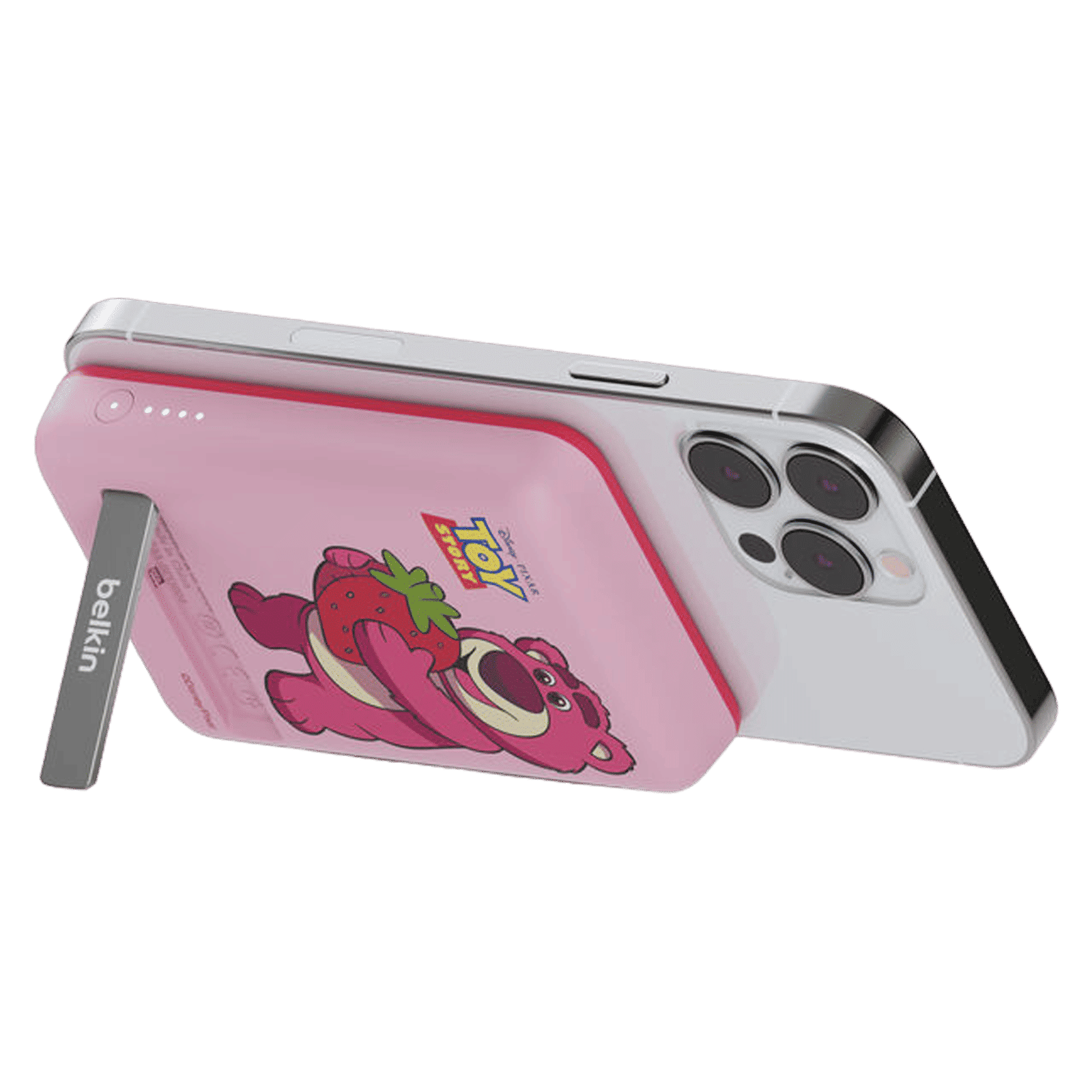 belkin Lotso 5000 mAh 7.5W Fast Charging Power Bank (1 USB Type C Port, Overcharge Protection, Purple)_3