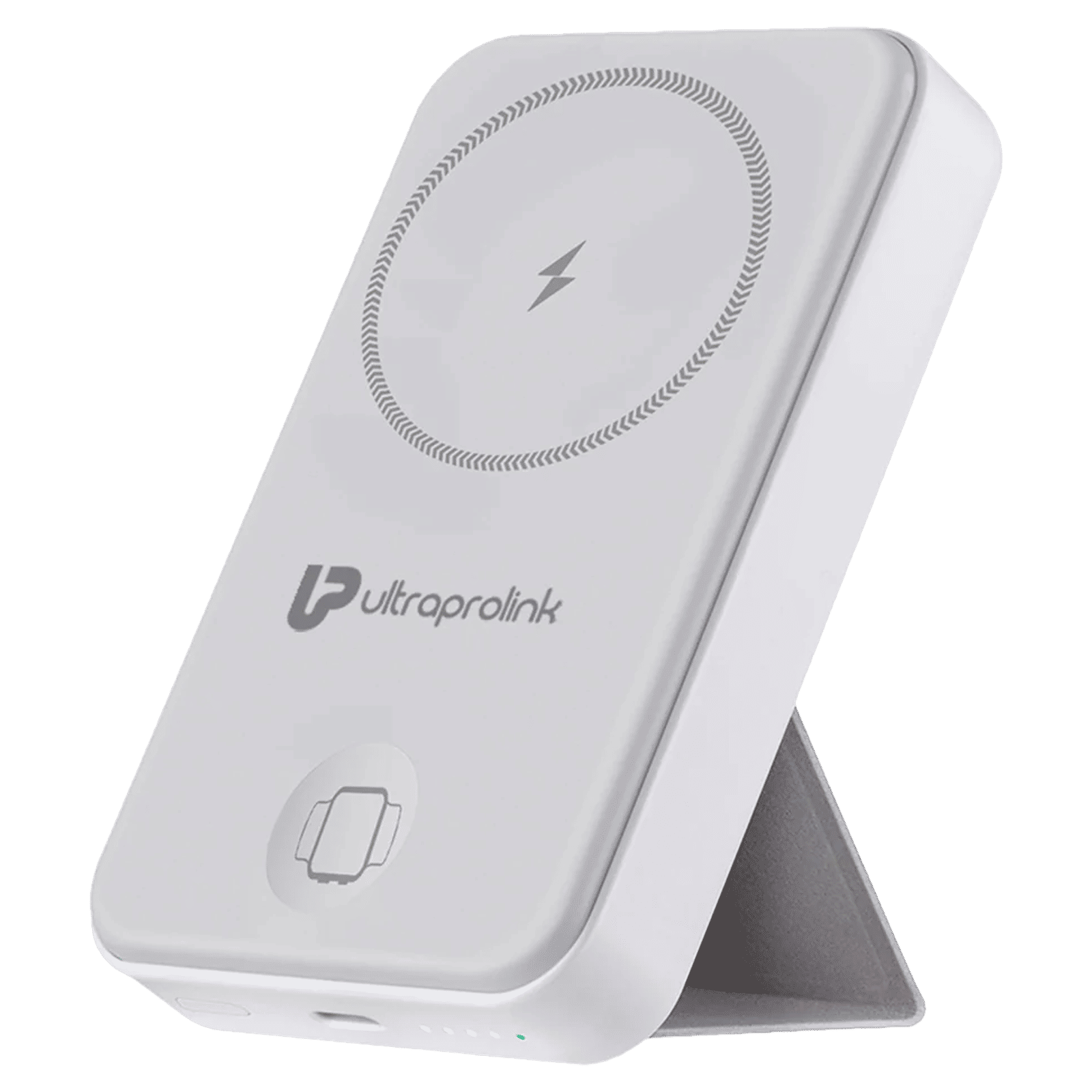 ultraprolink Juice Up Mag 10000 mAh 20W Fast Charging Power Bank (1 Type C Ports, Wireless Charging, White)_1