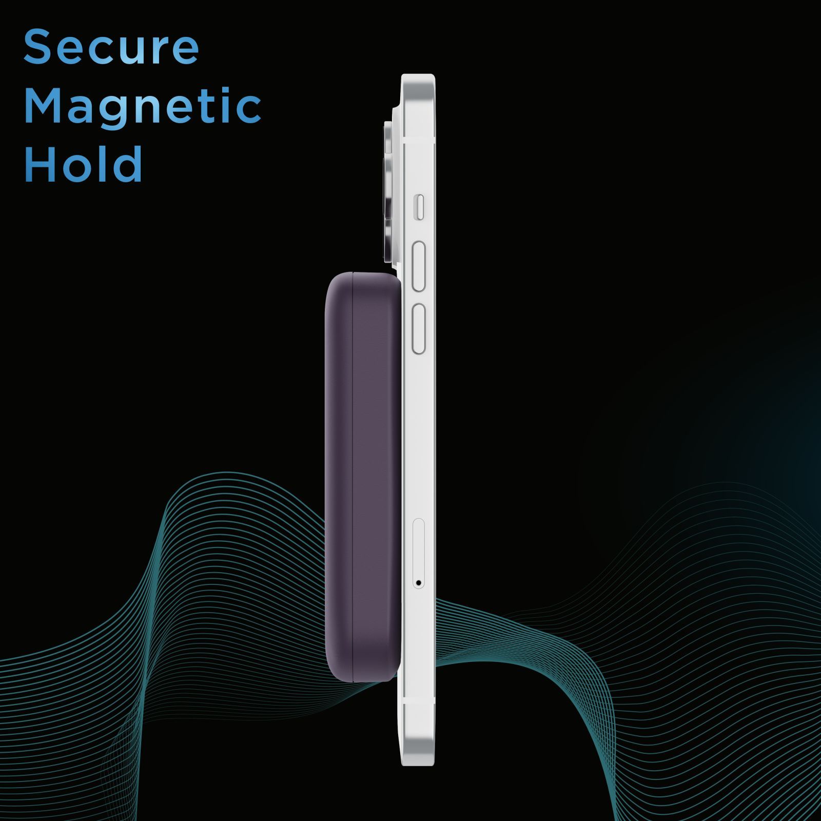 urbn Compact MagTag 10000 mAh 15W Fast Charging Power Bank (1 Type C Ports, MagSafe Compatible, Purple) urbn Compact MagTag 10000 mAh 15W Fast Charging Power Bank (1 Type C Ports, MagSafe Compatible, Purple)_9