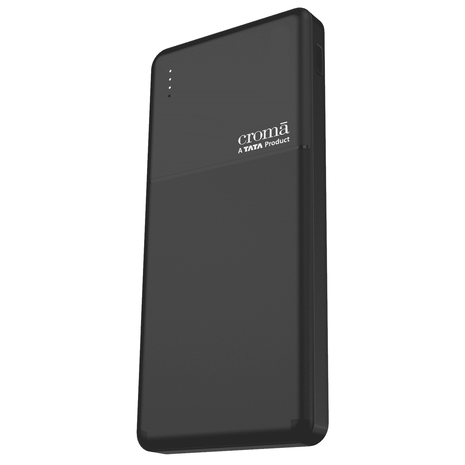 Croma 10000 mAh 22.5W Fast Charging Power Bank (2 Type A & 1 Type C Ports, Multi Layer Protection, Black)_1