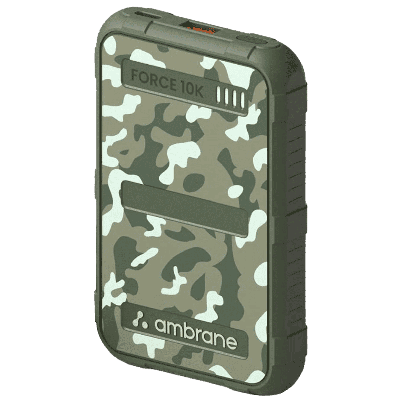ambrane Force 10000 mAh 22.5W Fast Charging Power Bank (1 Type C & 1 Type A Ports, Multi-Layers of Chipset Protection, Green)_1