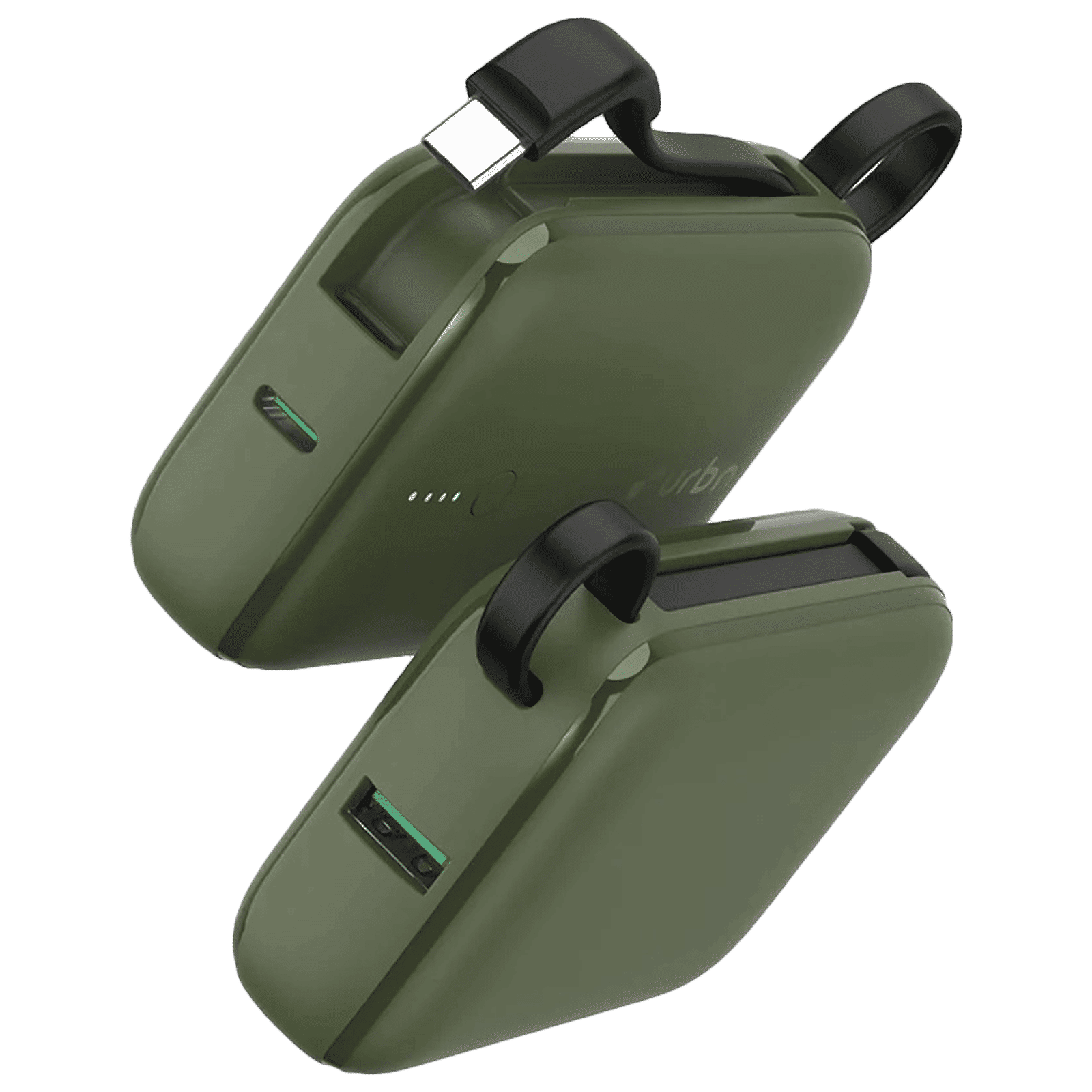 urbn Nano Link 10000 mAh 22.5W Fast Charging Power Bank (1 Type A & 2 Type C Ports, 12 Layers Circuit Protection, Camo)_4