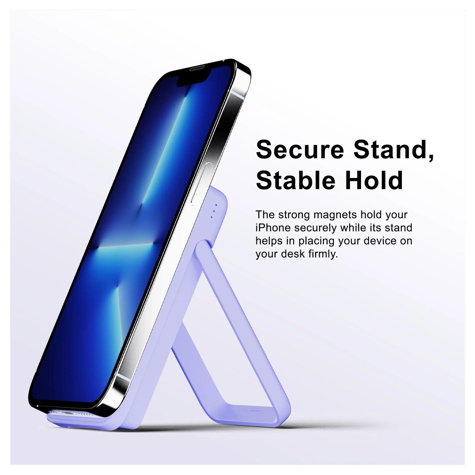 ambrane AeroSync PB 10 10000 mAh 15W Fast Charging Power Bank (1 Type A and 1 Type C Ports, Wireless Charging, Purple)_9