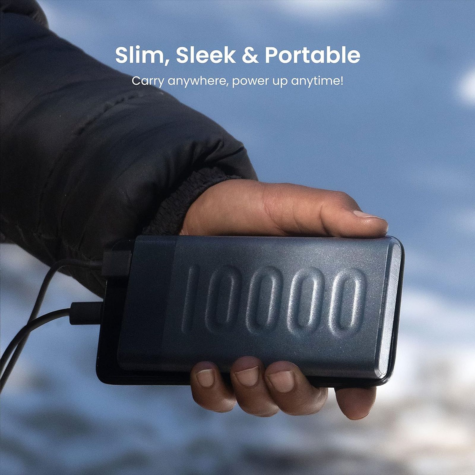 ambrane Stylo 10000 mAh 22.5W Fast Charging Power Bank (1 Type A & 1 Type C Ports, 12 Layers of Advanced Chipset Protection, Green) ambrane Stylo 10000 mAh 22.5W Fast Charging Power Bank (1 Type A & 1 Type C Ports, 12 Layers of Advanced Chipset Protection, Green)_10