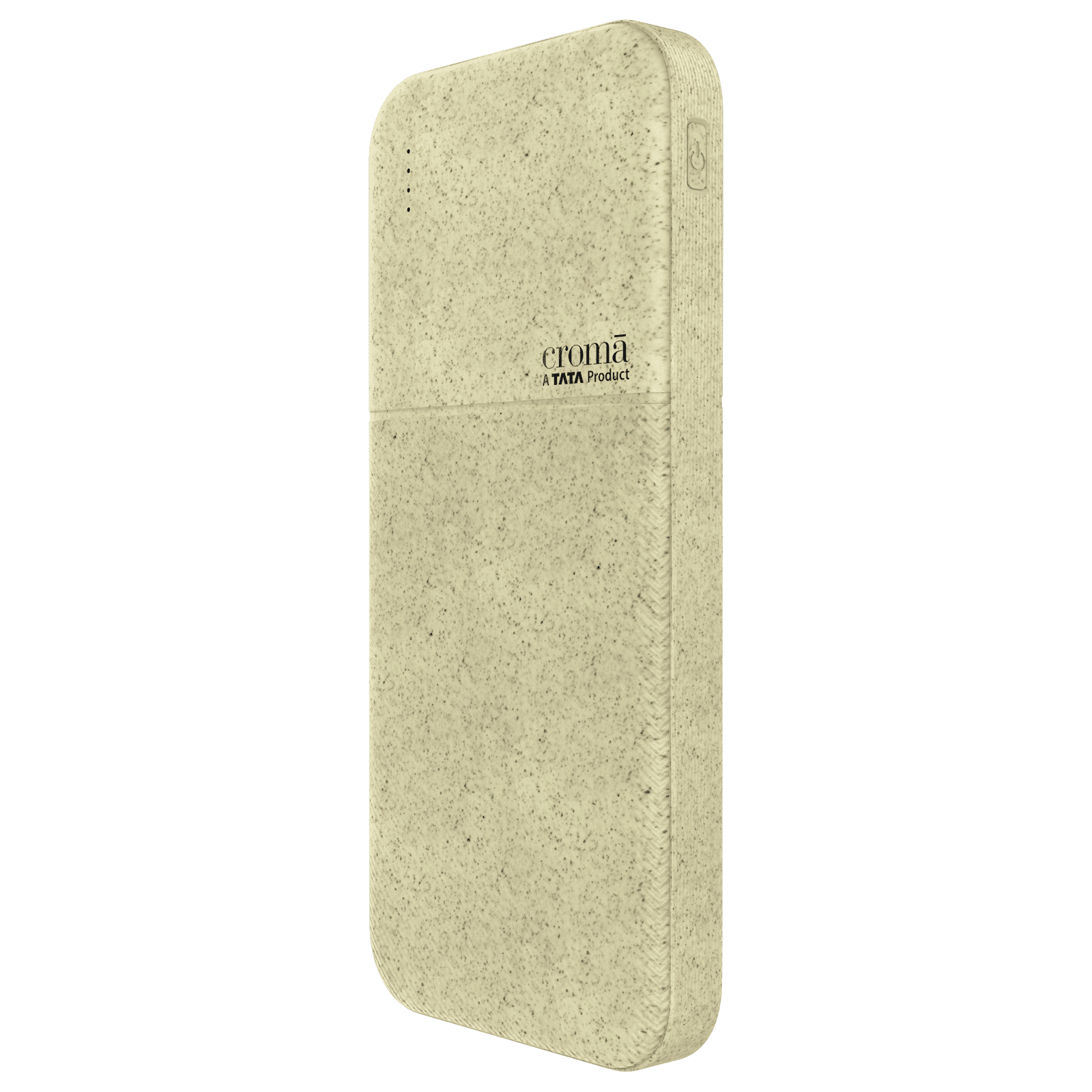 Croma 10000 mAh 22.5W Fast Charging Power Bank (2 Type A & 1 Type C Ports, Recycled Plastic Casing, Short Circuit Protection, Brown)_11