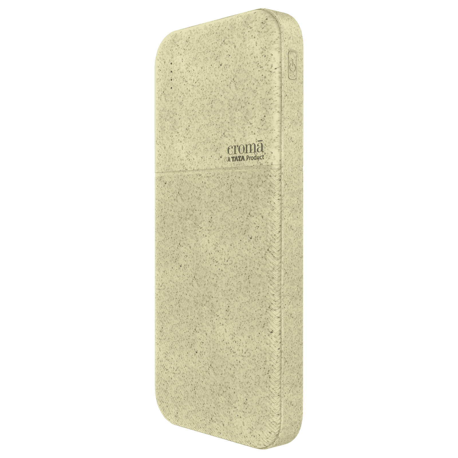 Croma 10000 mAh 22.5W Fast Charging Power Bank (2 Type A & 1 Type C Ports, Recycled Plastic Casing, Short Circuit Protection, Brown)_15