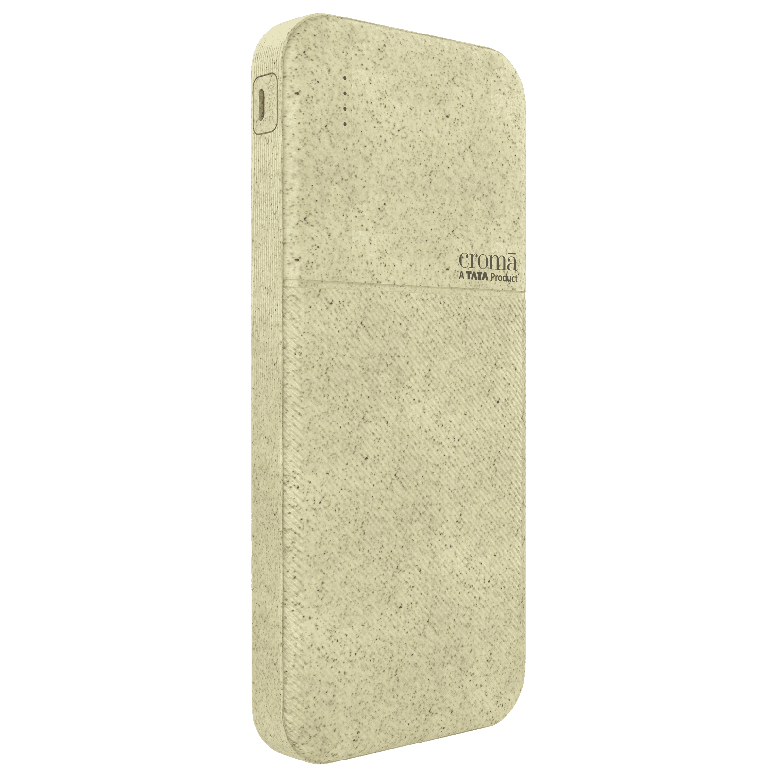 Croma 10000 mAh 22.5W Fast Charging Power Bank (2 Type A & 1 Type C Ports, Recycled Plastic Casing, Short Circuit Protection, Brown) Croma 10000 mAh 22.5W Fast Charging Power Bank (2 Type A & 1 Type C Ports, Recycled Plastic Casing, Short Circuit Protection, Brown)_4