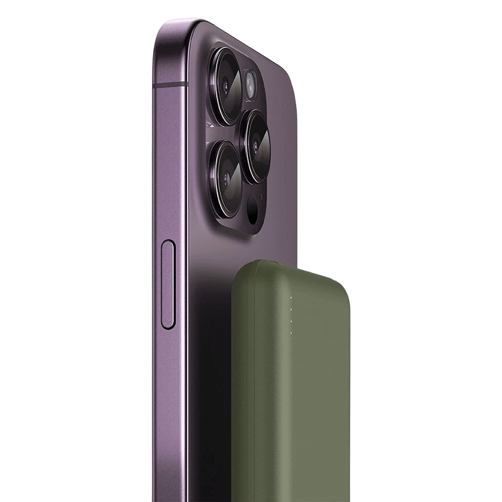 urbn Nano Slim 10000 mAh 22.5W Fast Charging Power Bank (2 Type C & 1 Type A Ports, 12 Layers Circuit Protection, Camo)_6