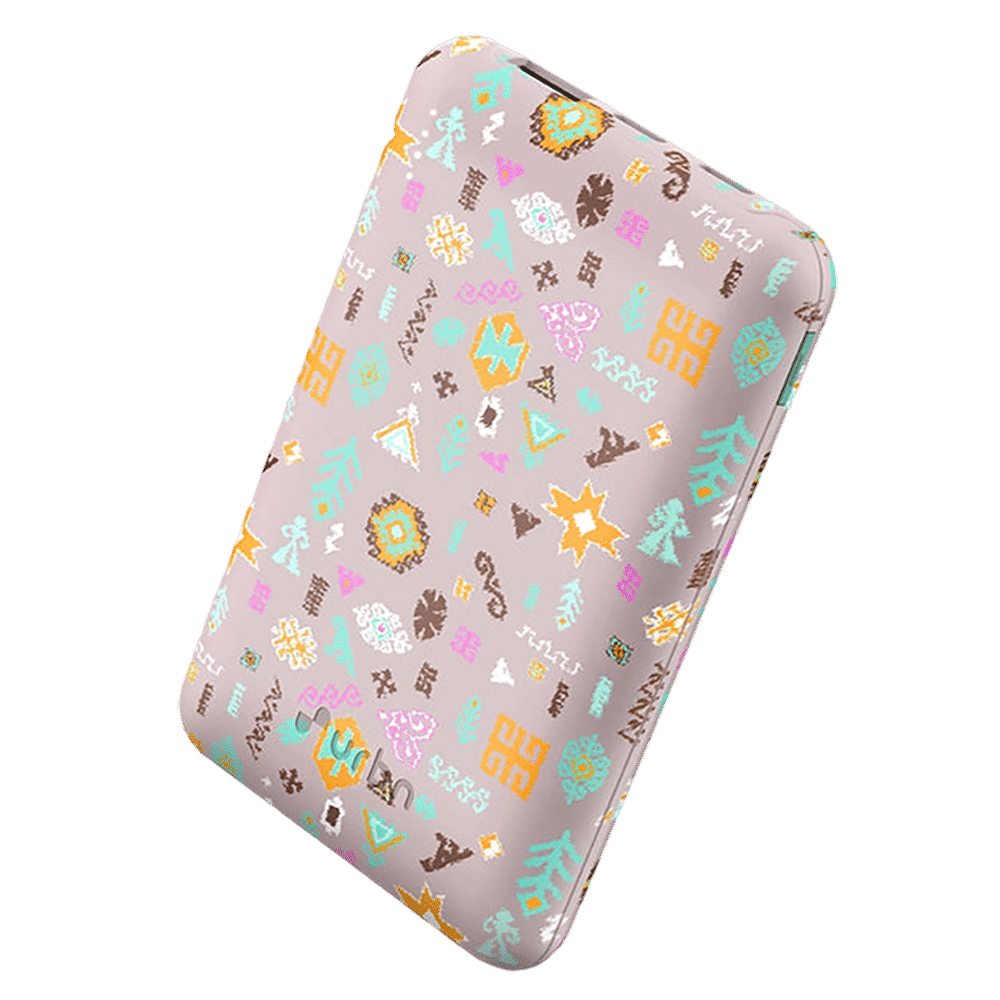 urbn Nano Slim Payal Singhal Edition 10000 mAh 22.5W Fast Charging Power Bank (1 Type A & 2 Type C Ports, 12 Layer Circuit Protection, PS Pink)_7