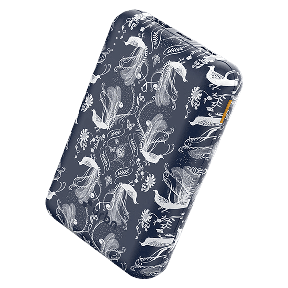 urbn Nano Slim Payal Singhal Edition 20000 mAh 22.5W Fast Charging Power Bank (1 Type A & 2 Type C Ports, 12 Layer Circuit Protection, PS Blue)_5